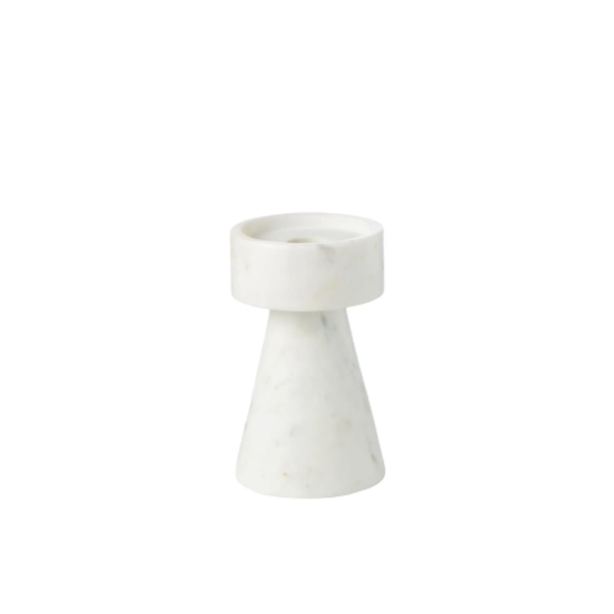 Amalfi Blythe Candle Holder 15cm White Image 1