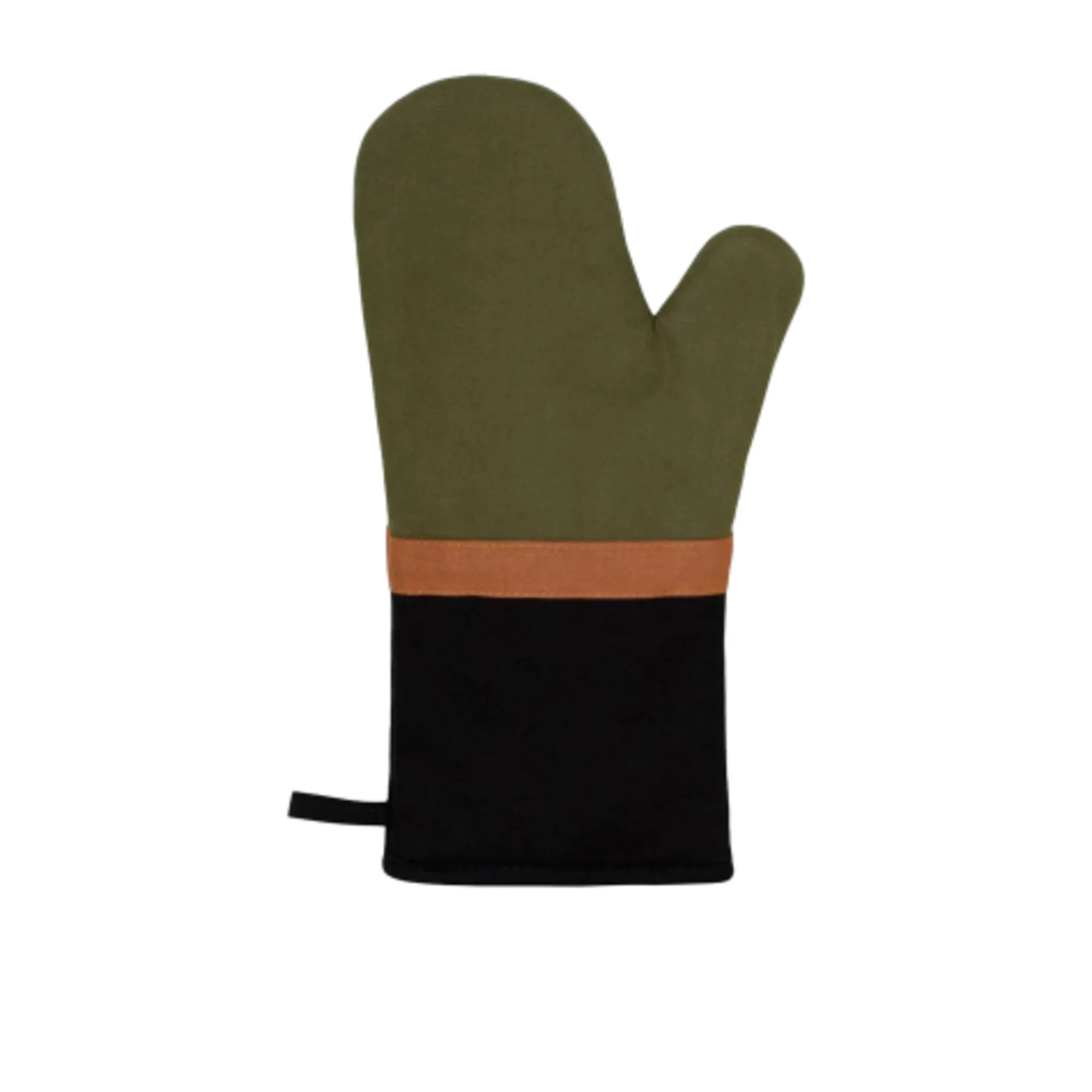 J.Elliot Home Selby Oven Mitt Olive Image 1