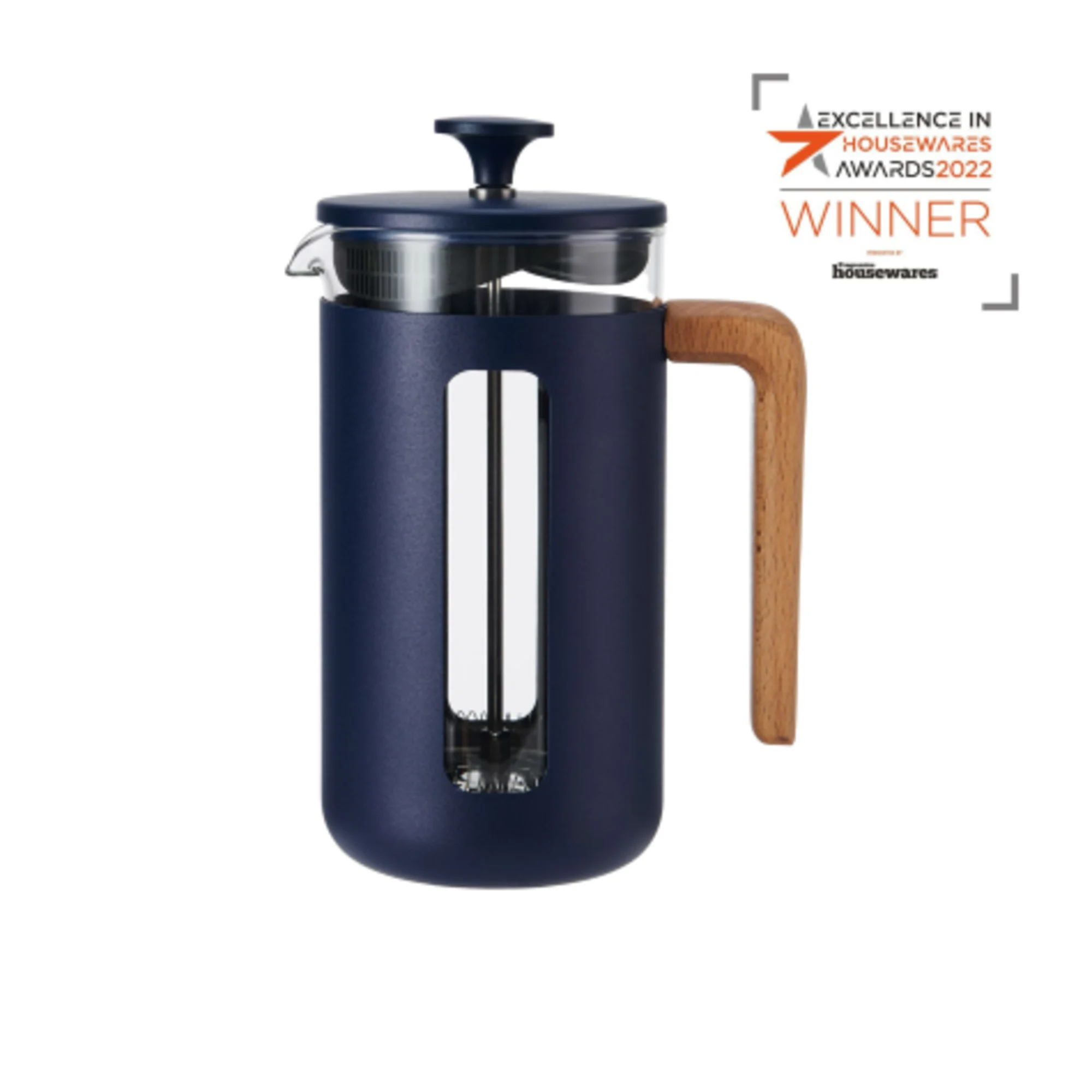 La Cafetiere Pisa Cafetiere 8 Cup Navy Image 1