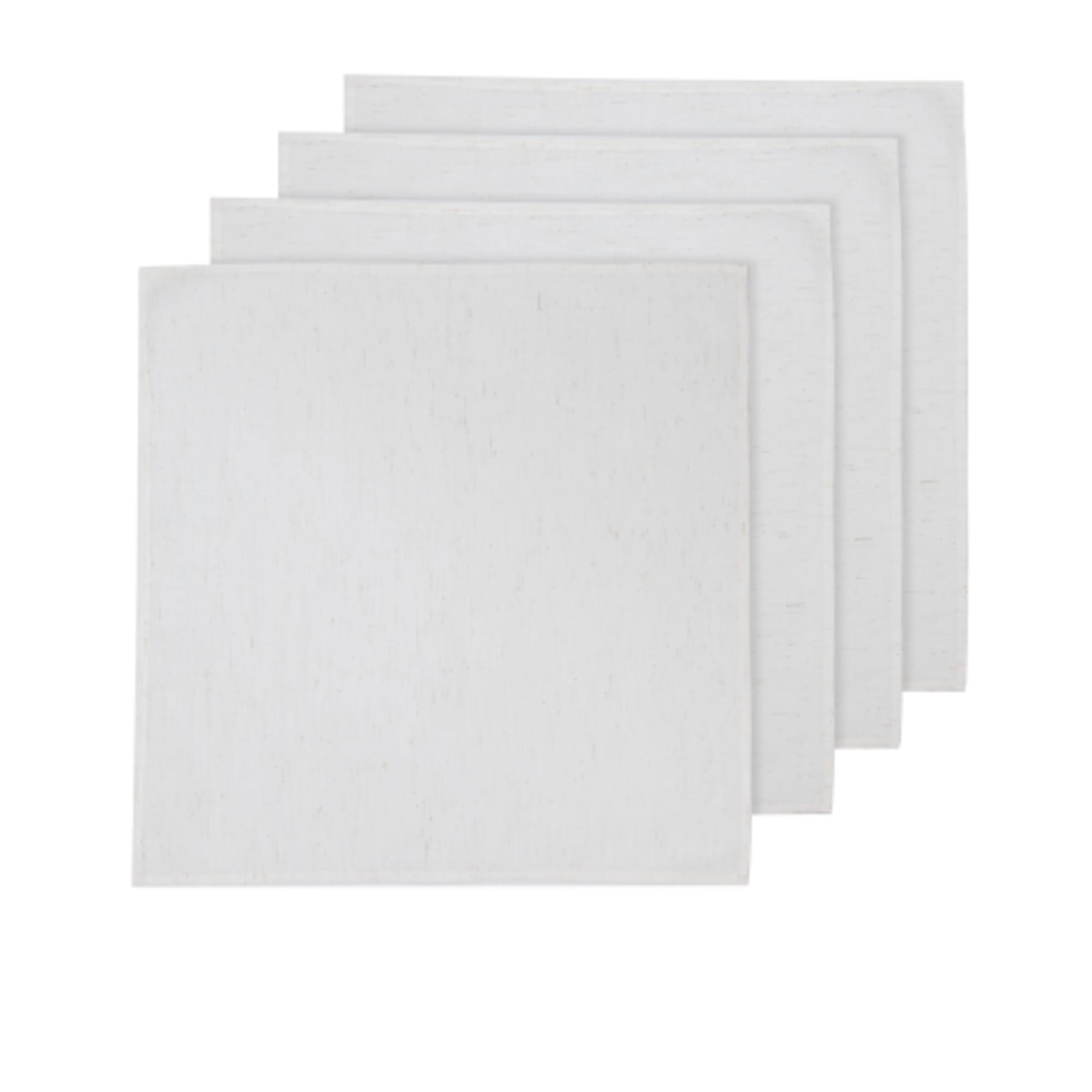 Ladelle Seno Napkin 45cm Set of 4 White