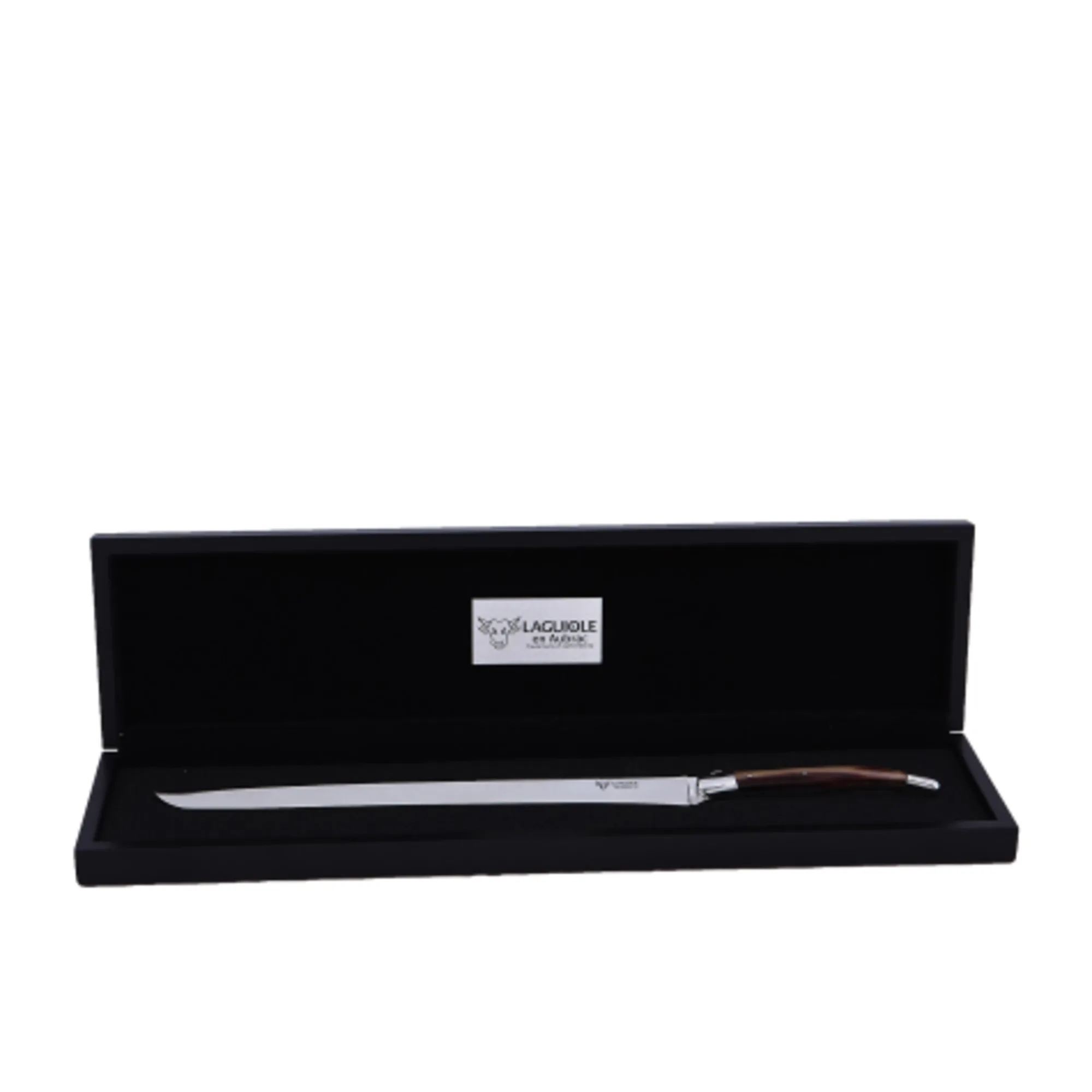 Laguiole en Aubrac Ham Knife 30cm Solid Horn Image 1