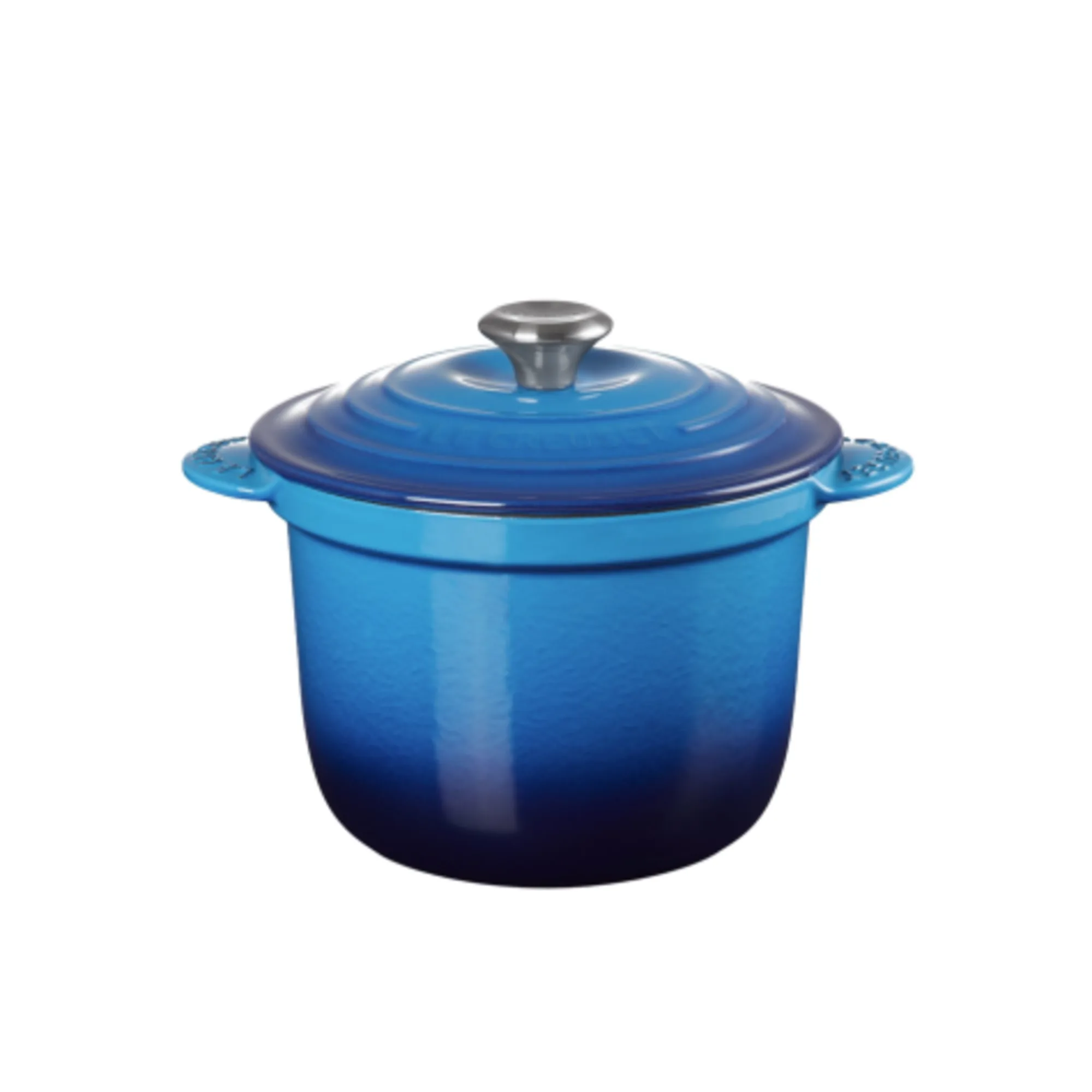 Le Creuset Cast Iron Cocotte Every 20cm Azure Blue Image 1