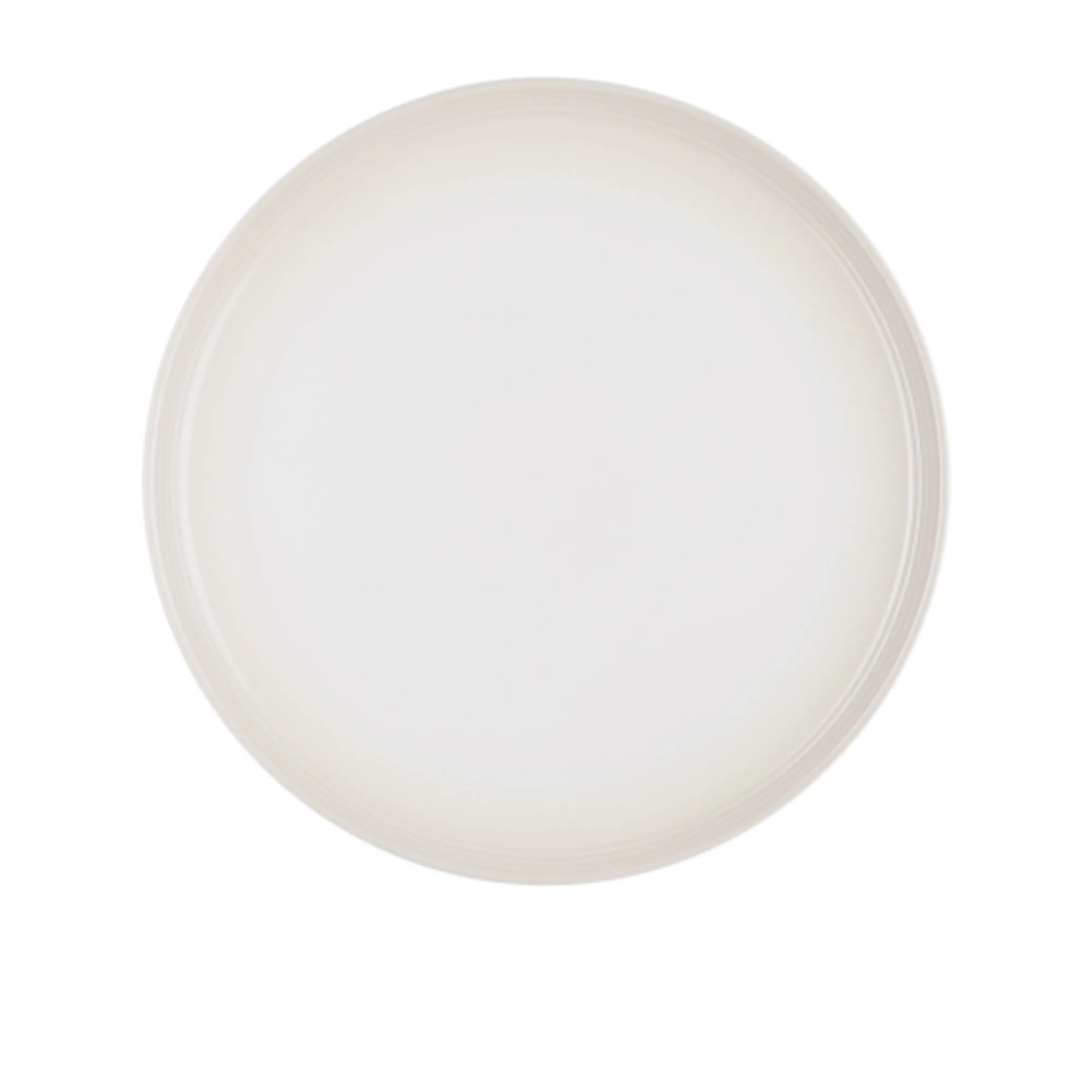 Le Creuset Stoneware Coupe Dinner Plate 27cm Meringue Image 1