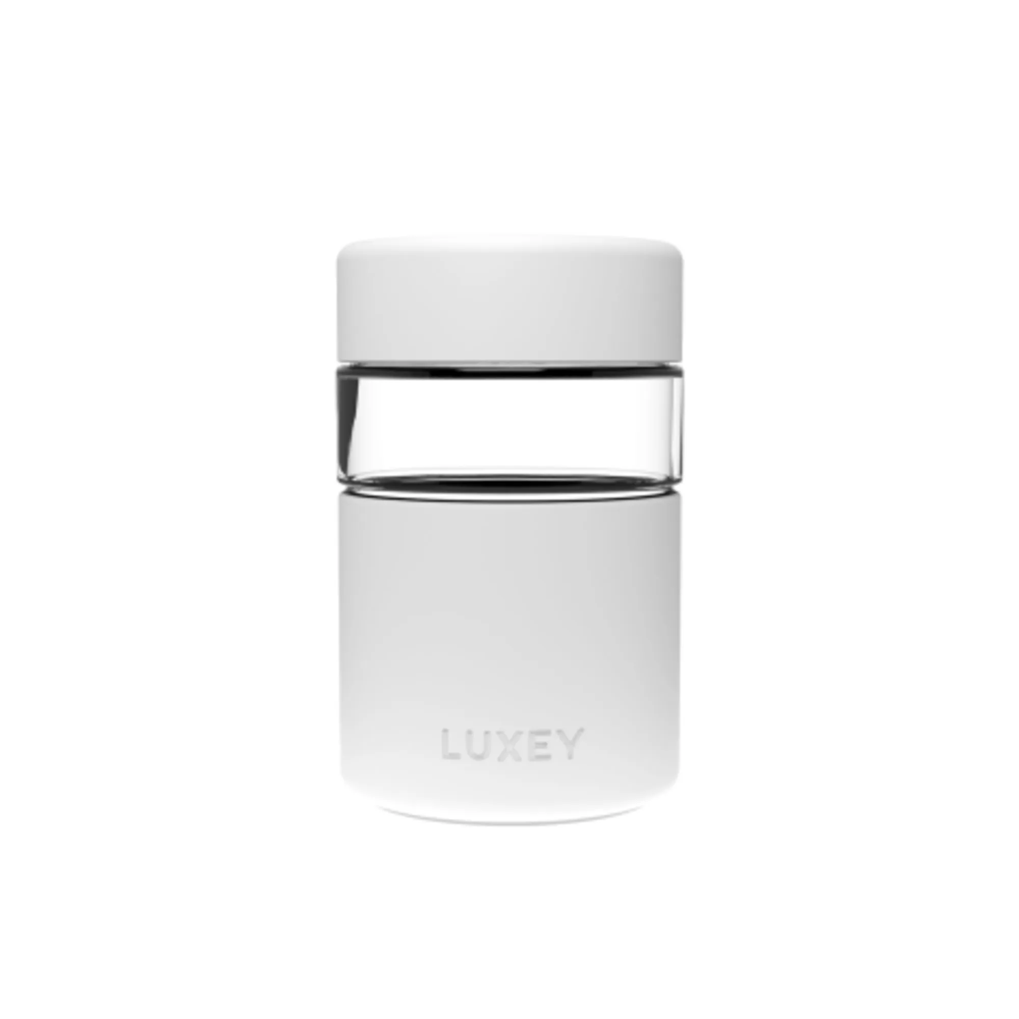 Luxey Cup RegularLUX Glass Cup 237ml (8oz) Bright White Image 1