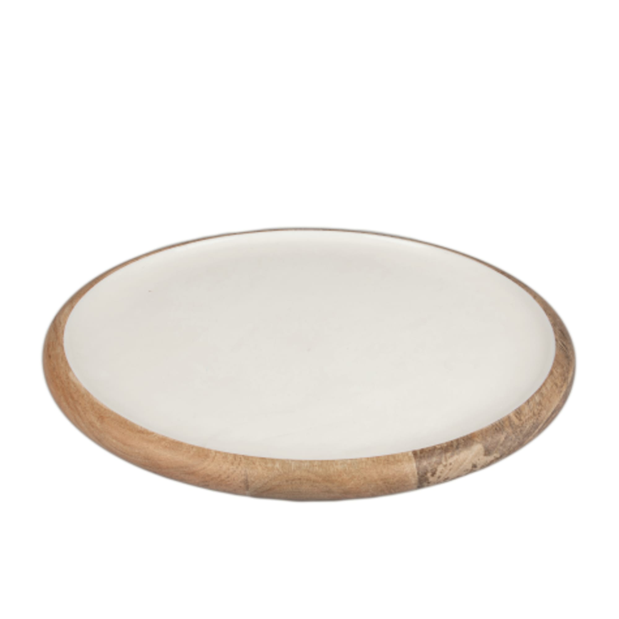 Madras Link Palermo Round Platter 35cm White