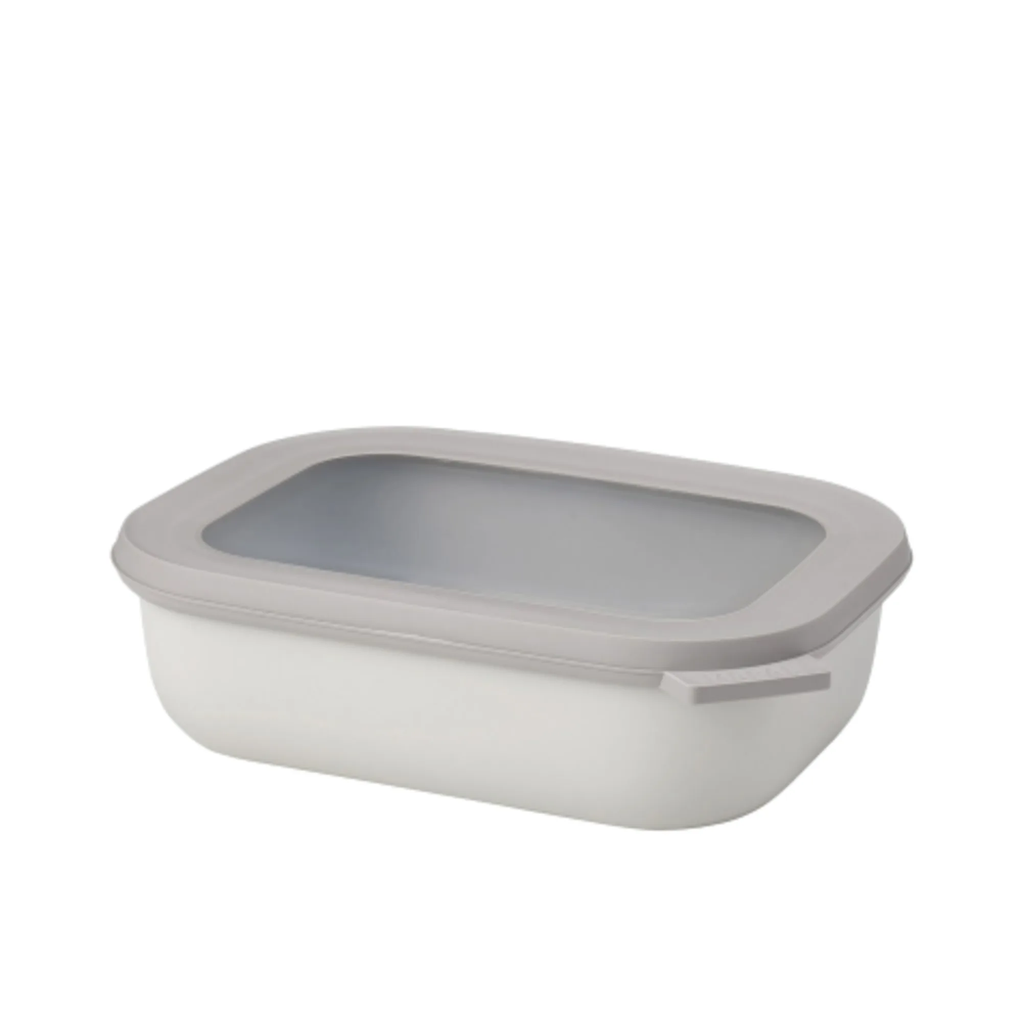 Mepal Cirqula Rectangular Multi Storage Bowl 1L Nordic White Image 1