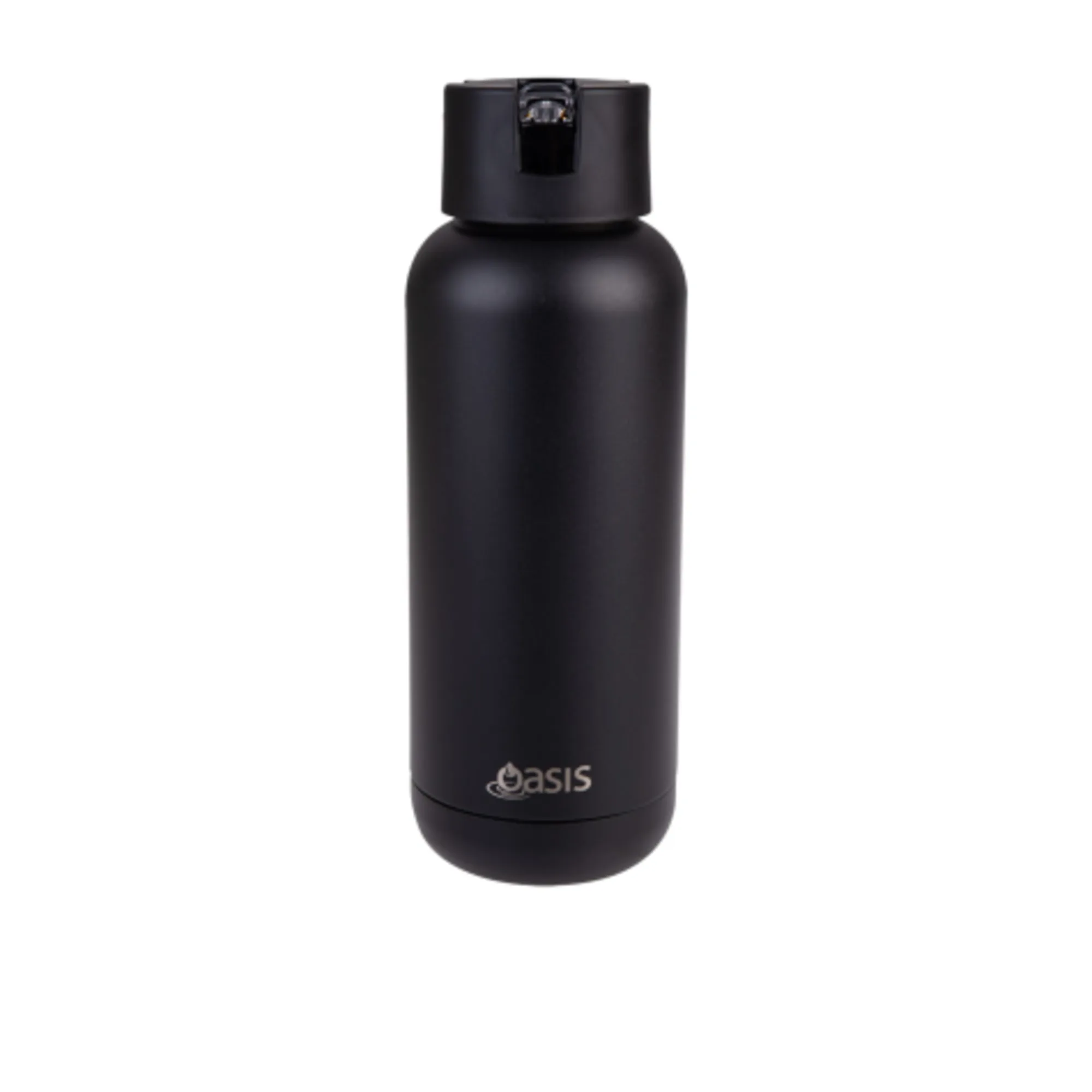 Oasis Moda Triple Wall Insulated Drink Bottle 1L Black Image 1