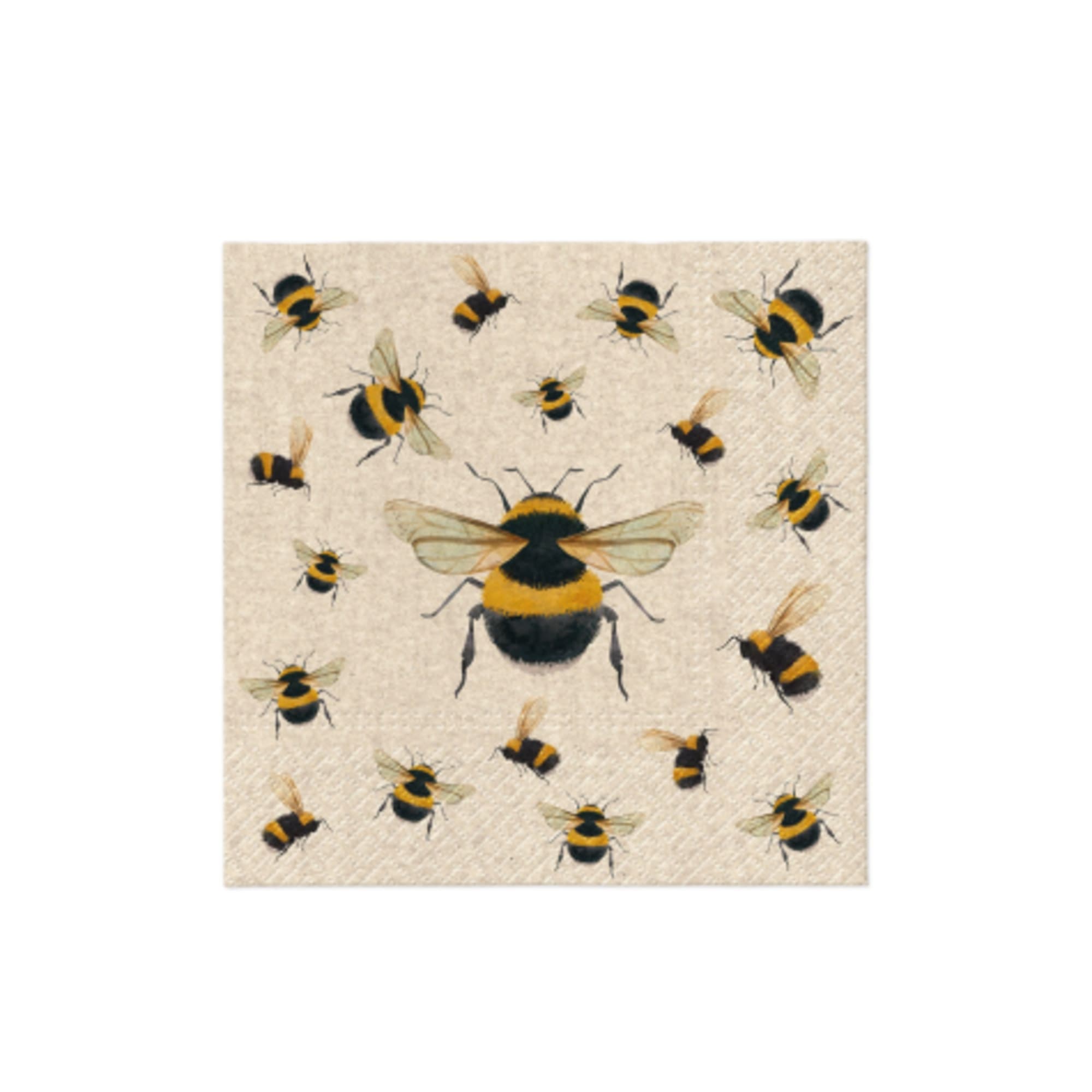 PAW Everyday 3ply Paper Napkin 20pk We Care Dancing Bees