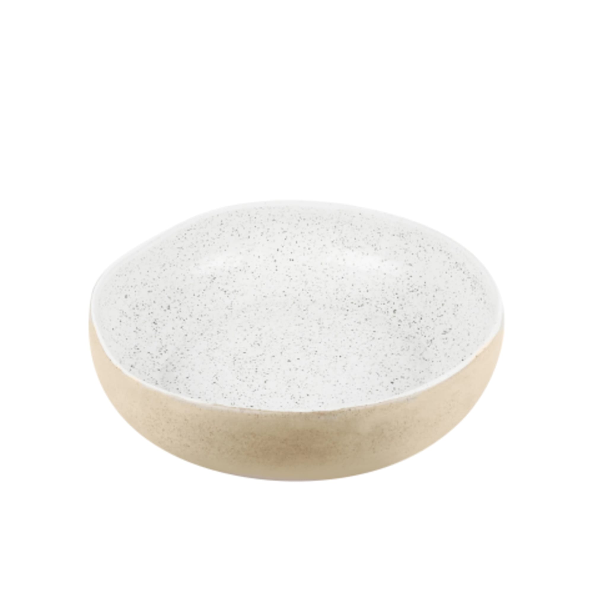 Robert Gordon Garden to Table Organic Salad Bowl 26.5cm Speckle White