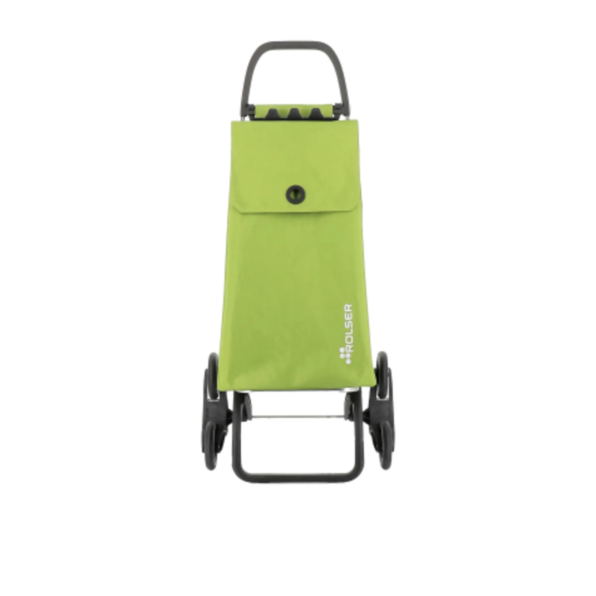 Rolser Akanto MF 6 Wheel Shopping Trolley Lime Image 1