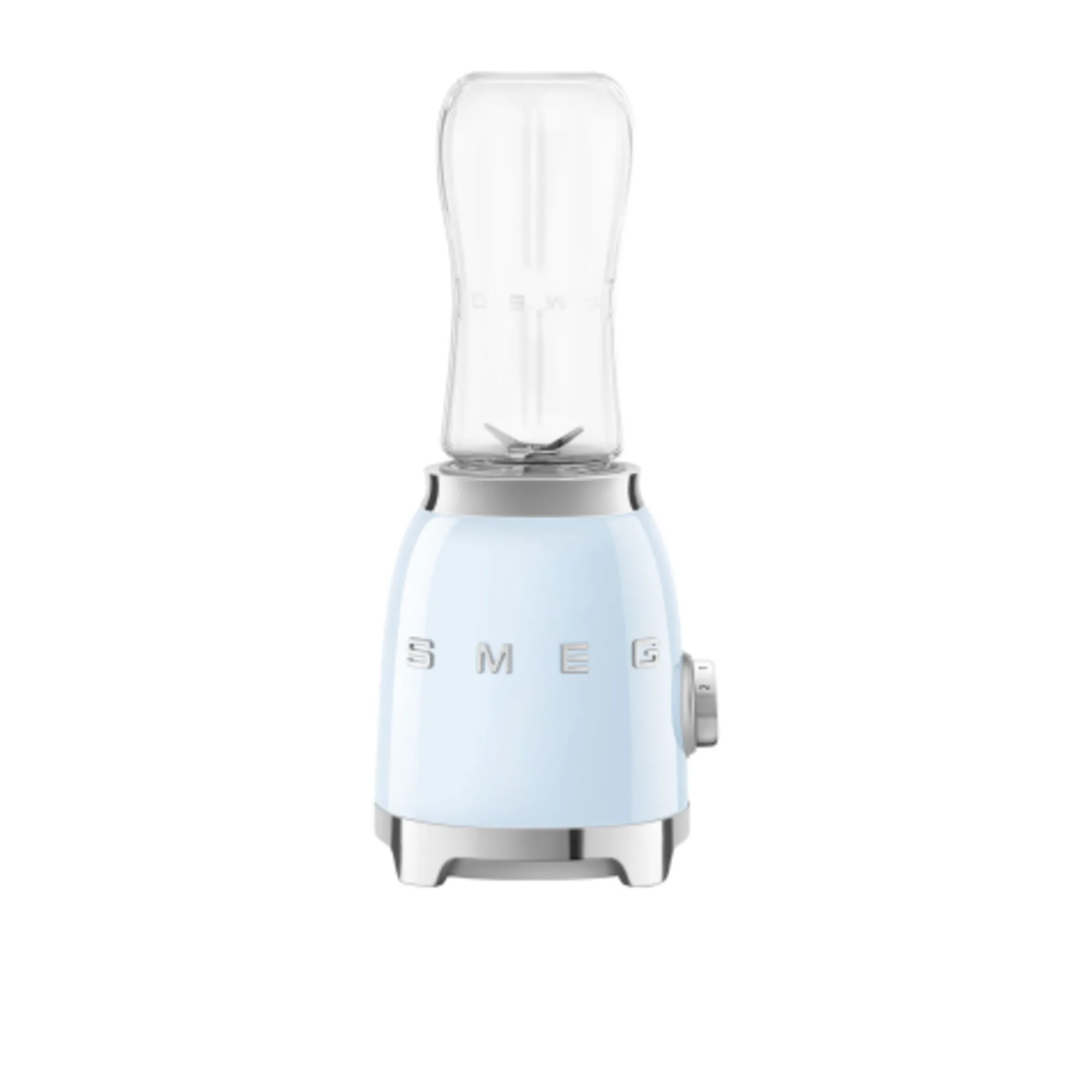 Smeg 50's Retro Style Mini Blender Pastel Blue Image 1