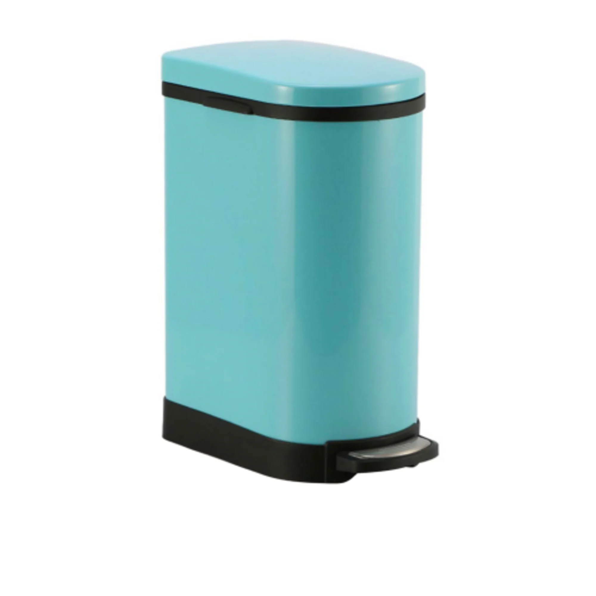 Soga Pedal Bin 10L Blue Image 1