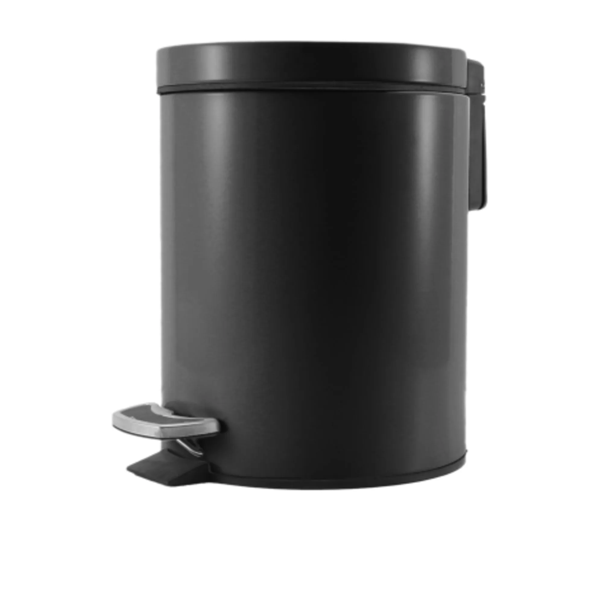 Soga Pedal Bin 12L Black Image 1