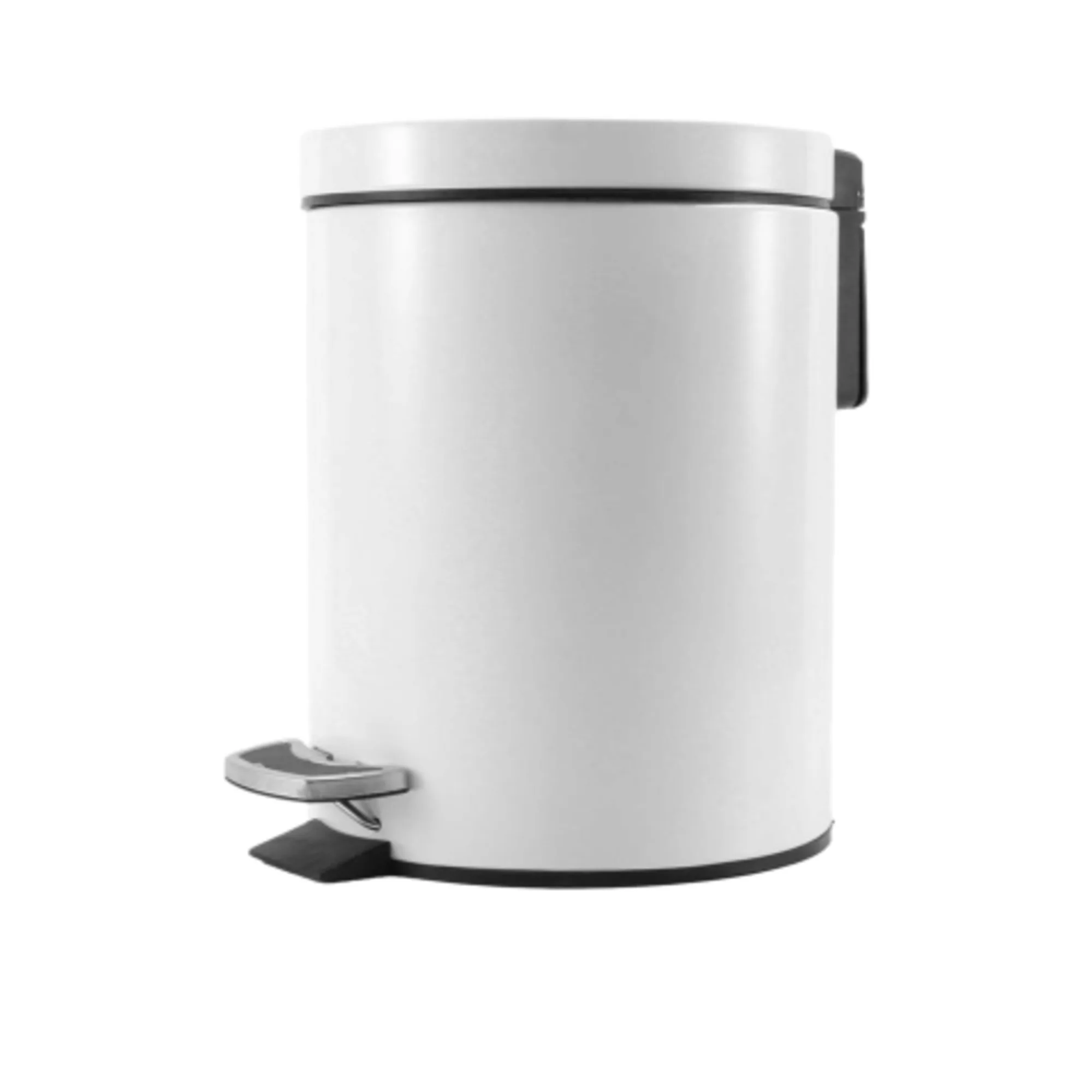 Soga Pedal Bin 7L White Image 1