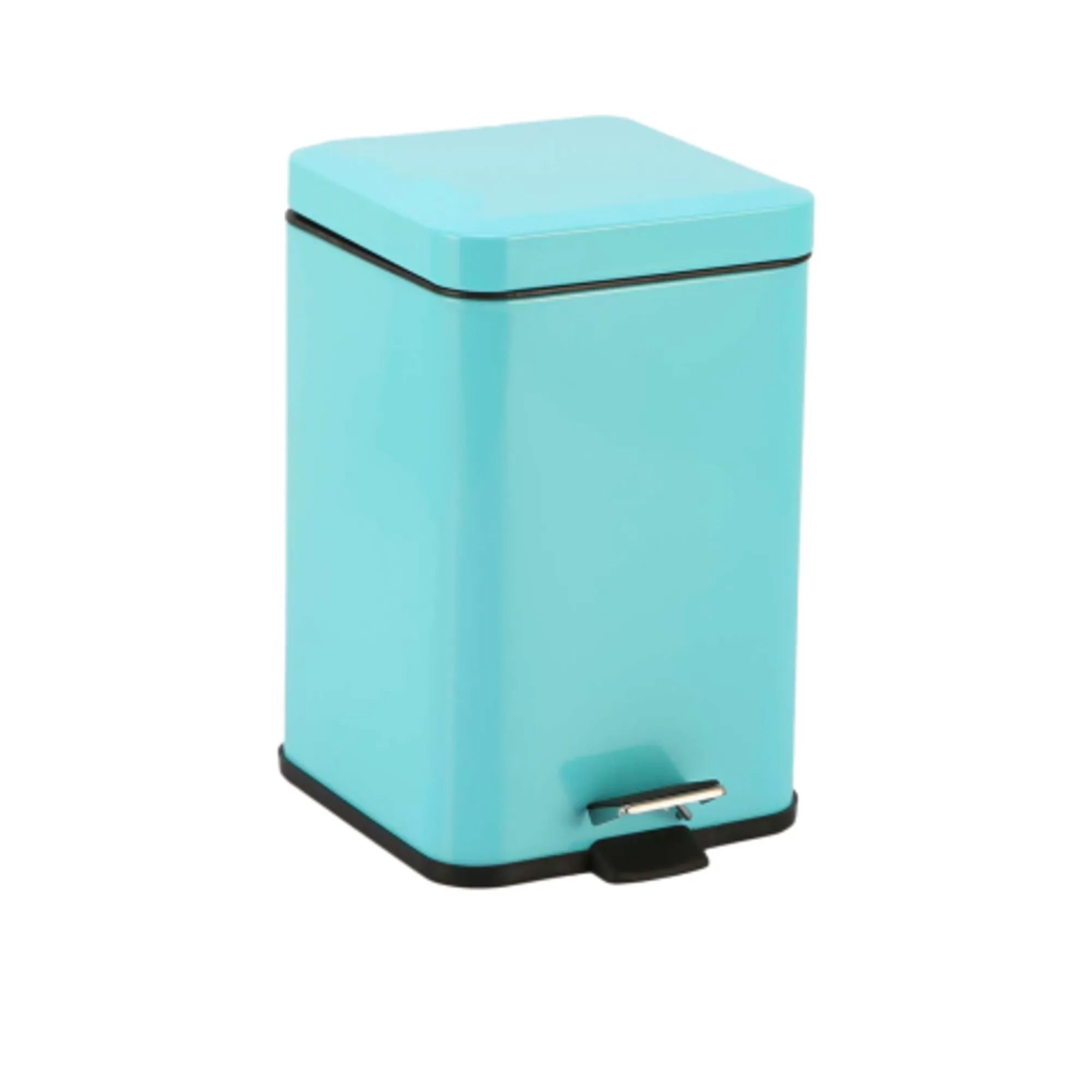 Soga Pedal Bin 6L Blue Image 1