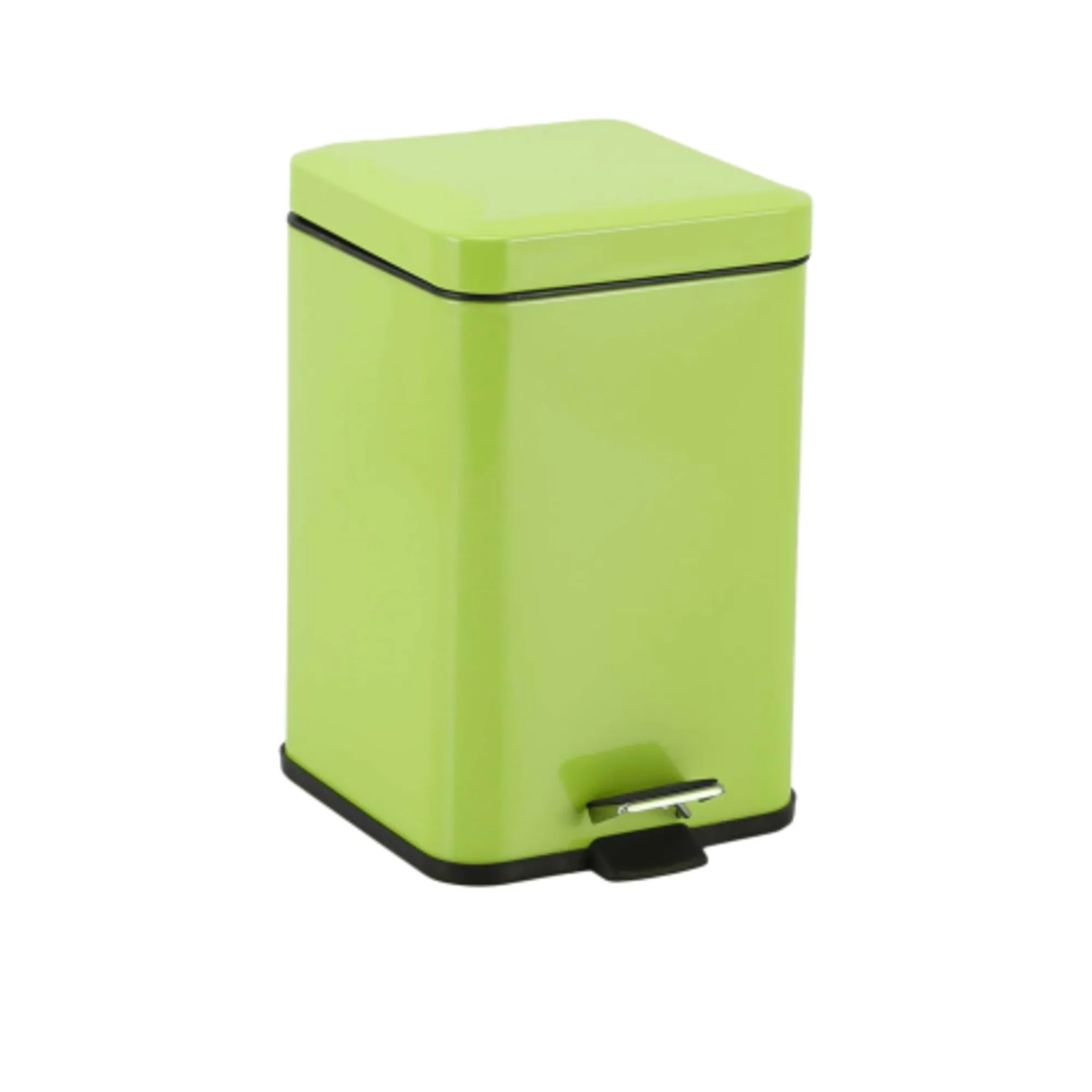 Soga Pedal Bin 6L Green Image 1