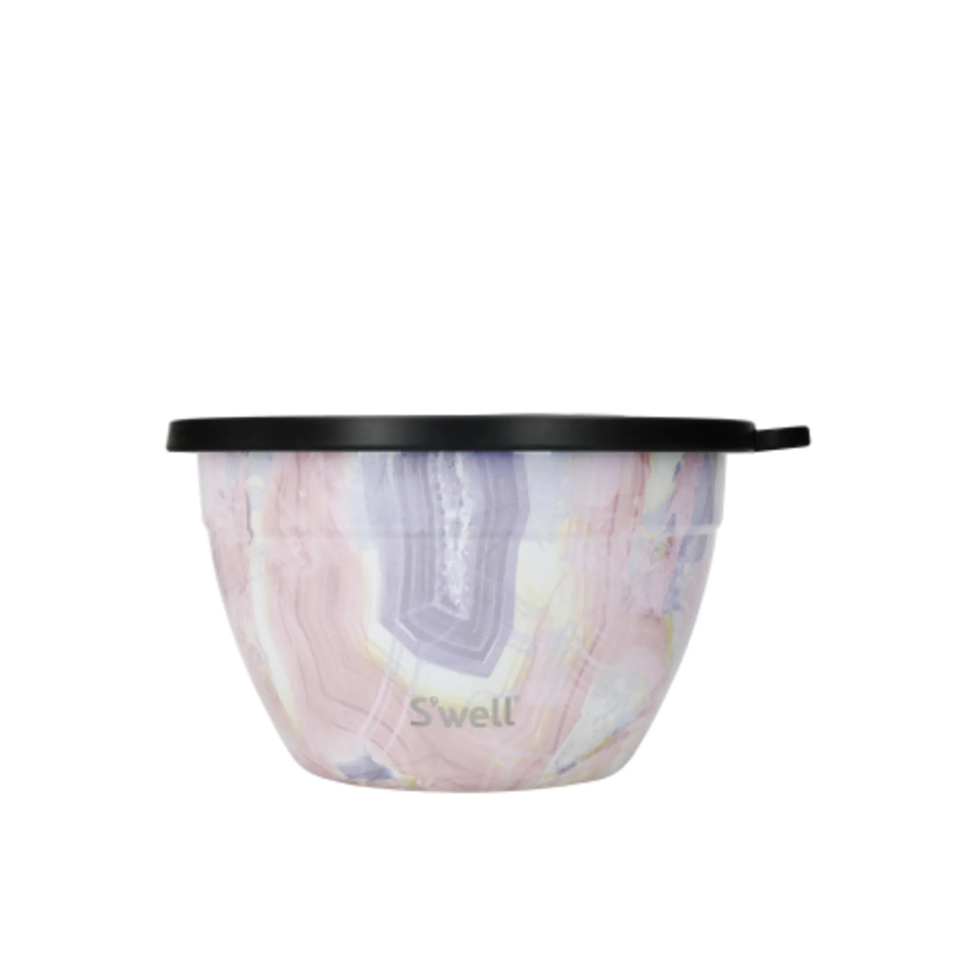 S'Well Salad Bowl Kit 20.8cm Geode Rose Image 1