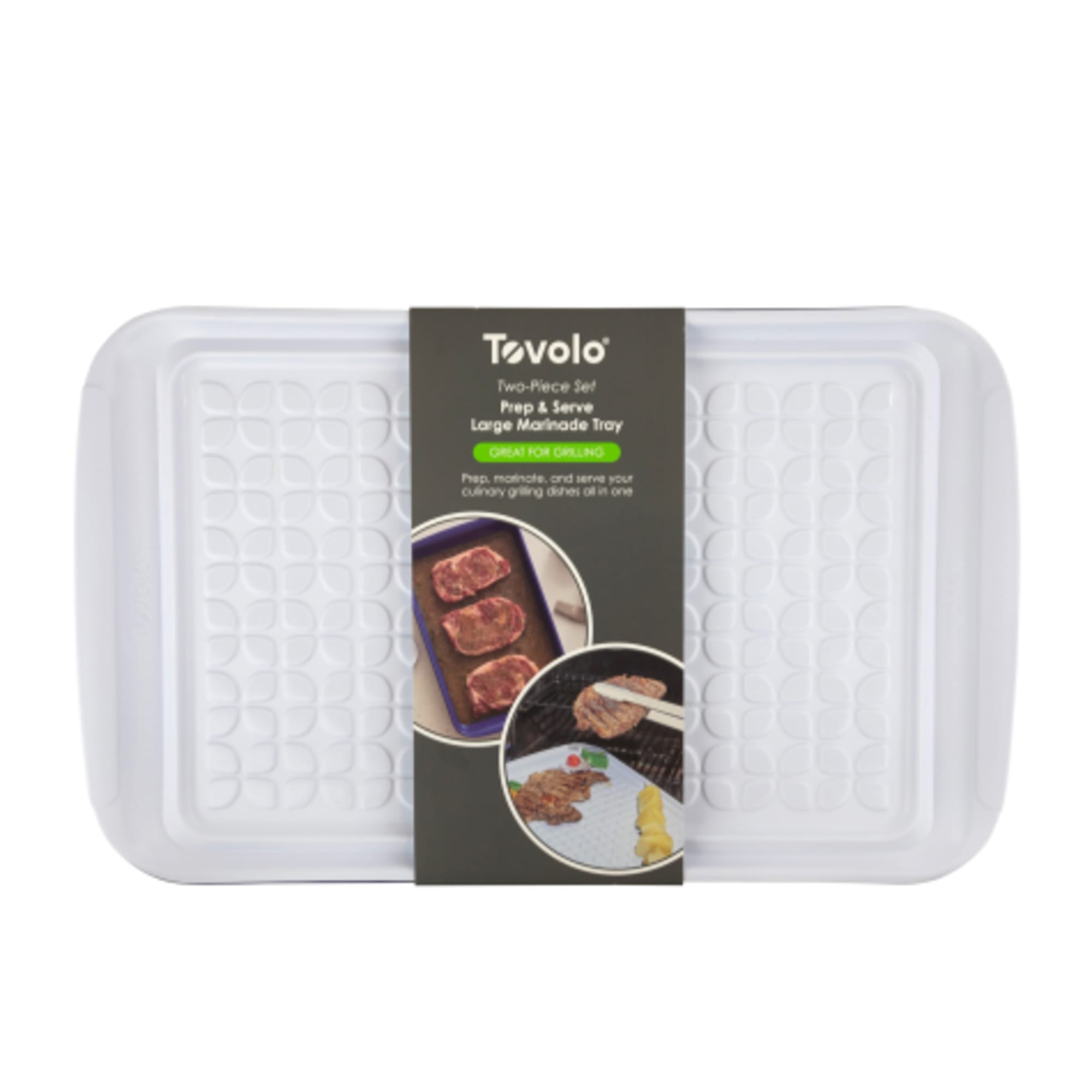 Tovolo Prep & Serve Marinade Trays, Set of 2, Medium or Large on Food52