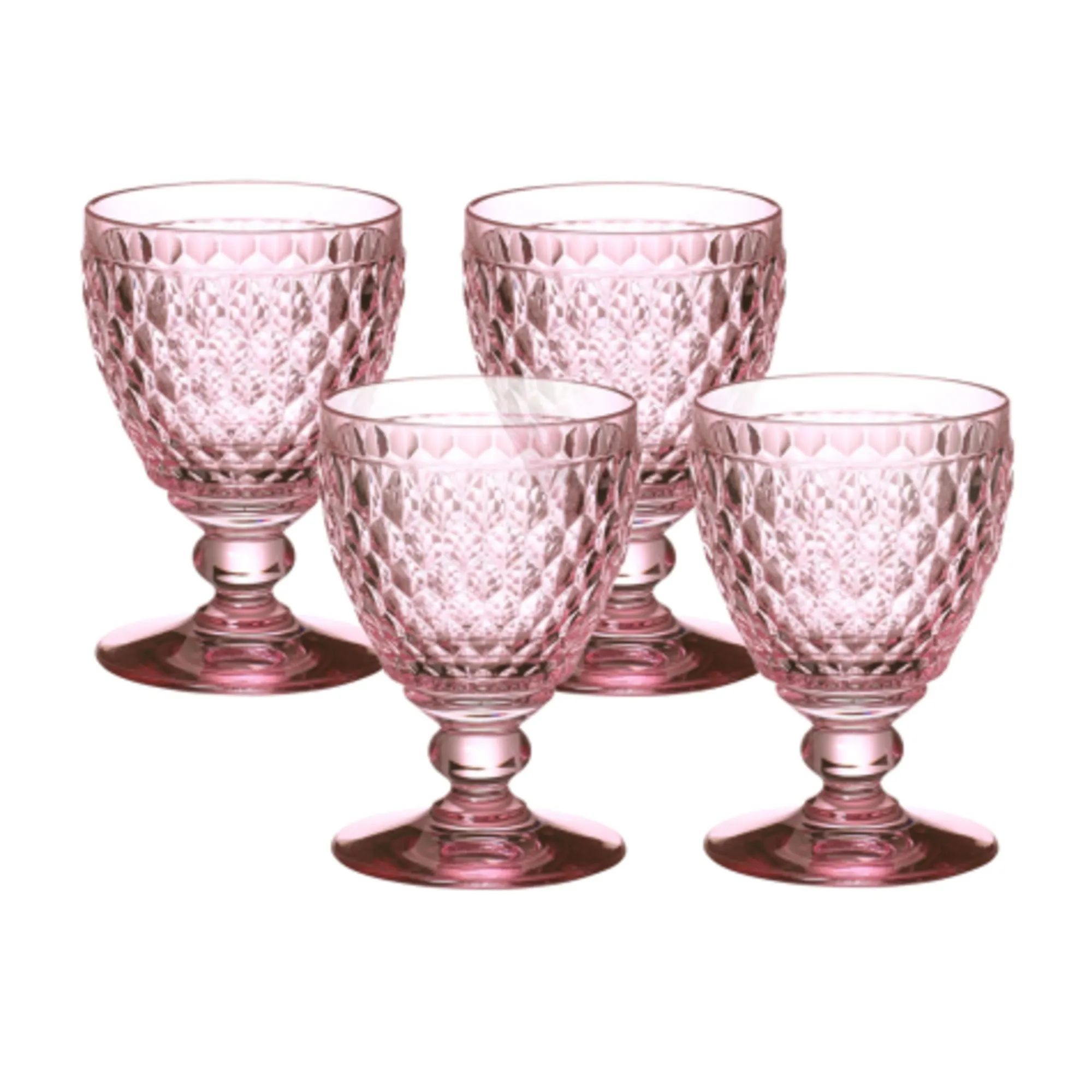Villeroy & Boch Boston Coloured Red Wine Goblet 200ml Set of 4 Red ...