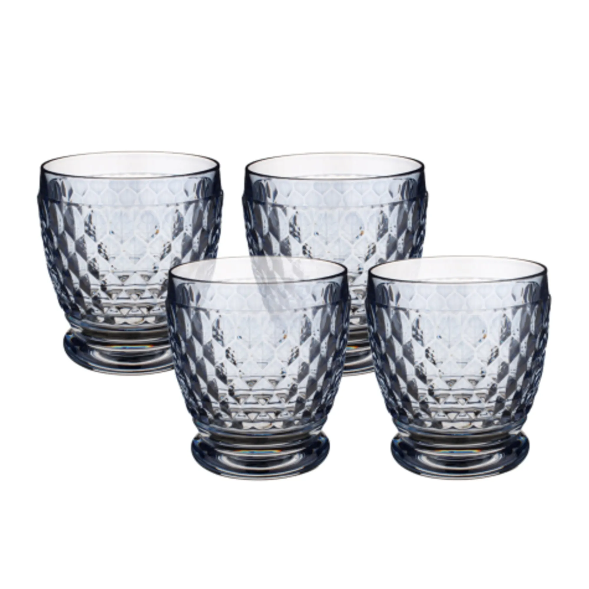 Villeroy & Boch Ovid Set di Bicchieri d'Acqua, 420 ml, Cristallo, 4