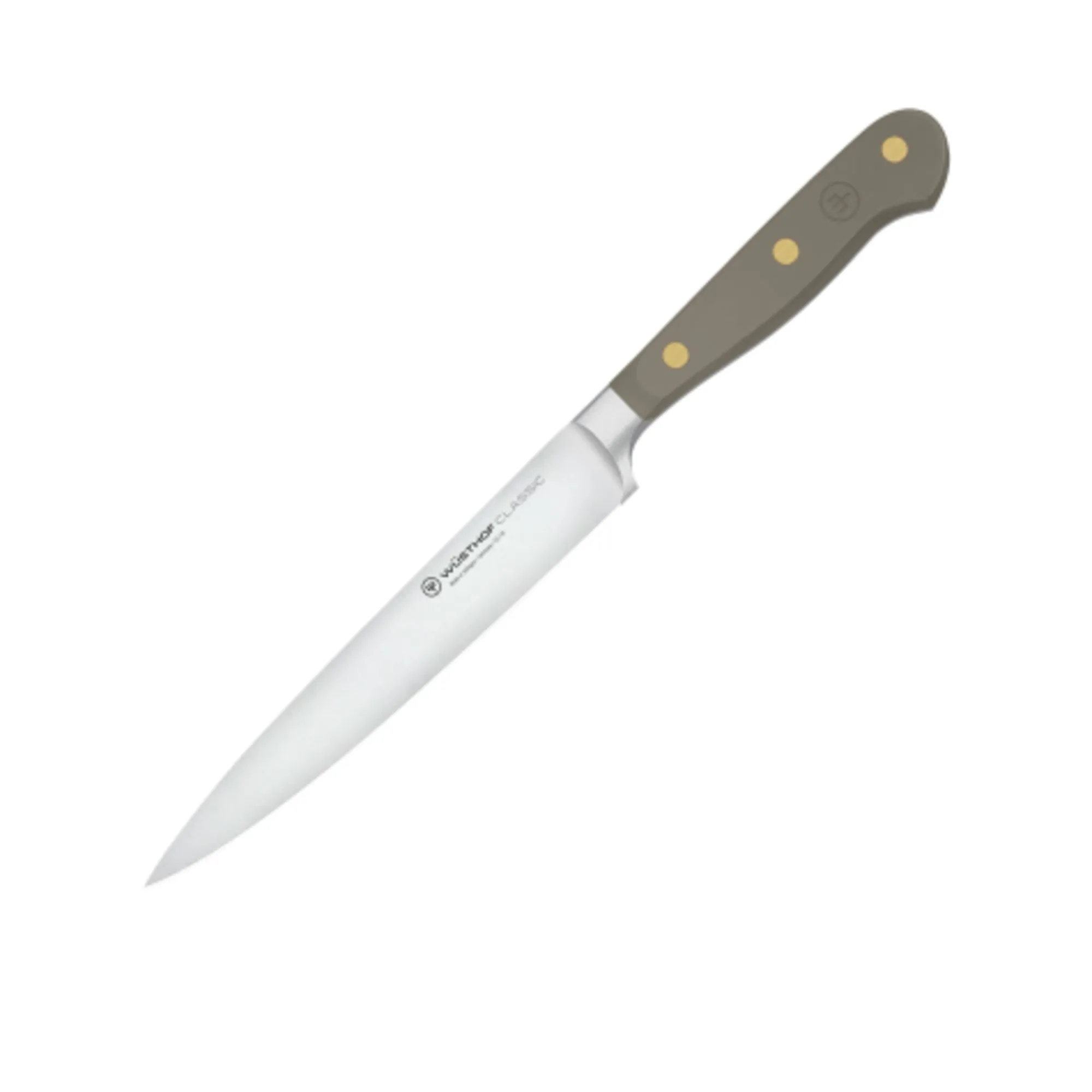 Wusthof Classic Colour Utility Knife 16cm Velvet Oyster Image 1