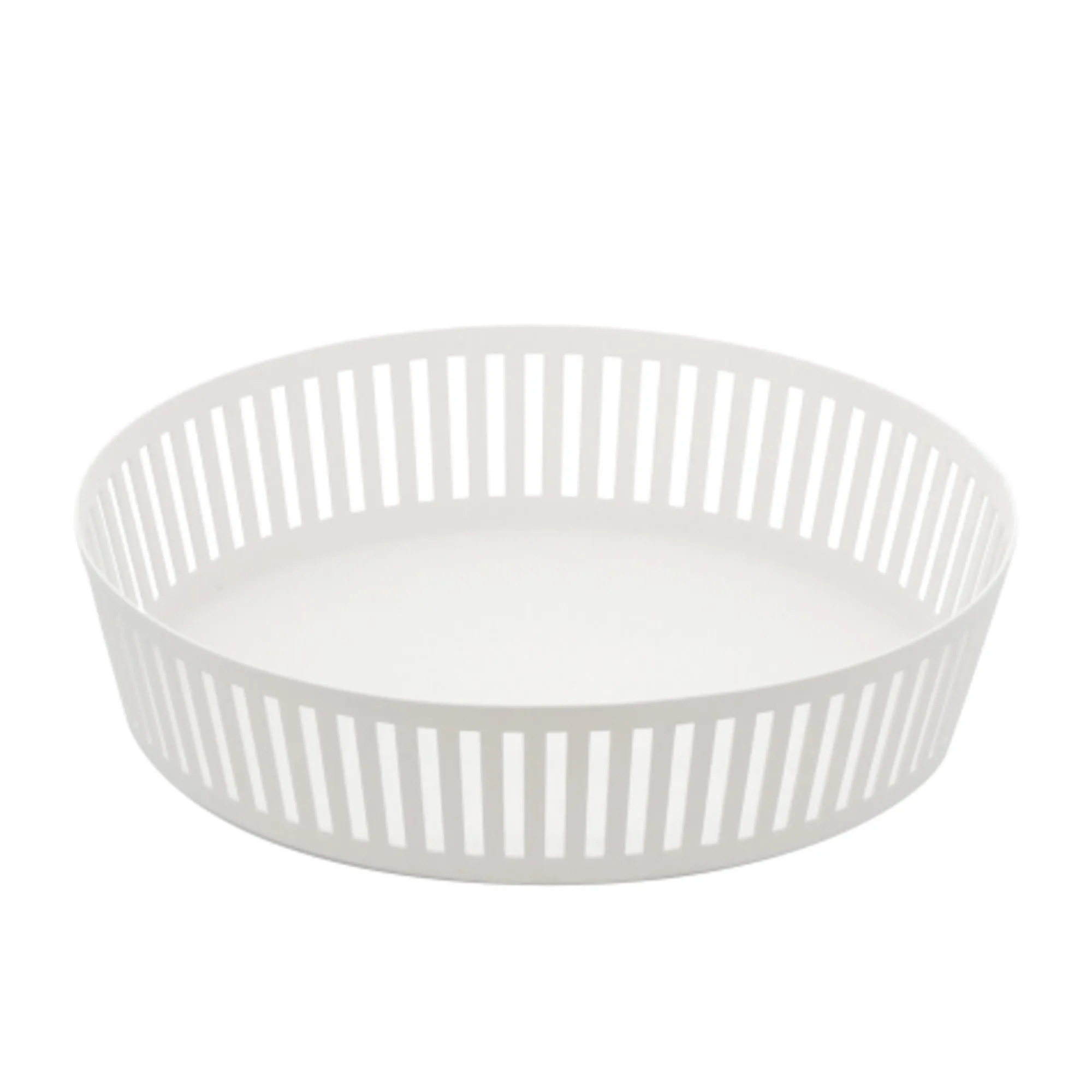 Yamazaki Tower Fruit Basket 25cm White Image 1