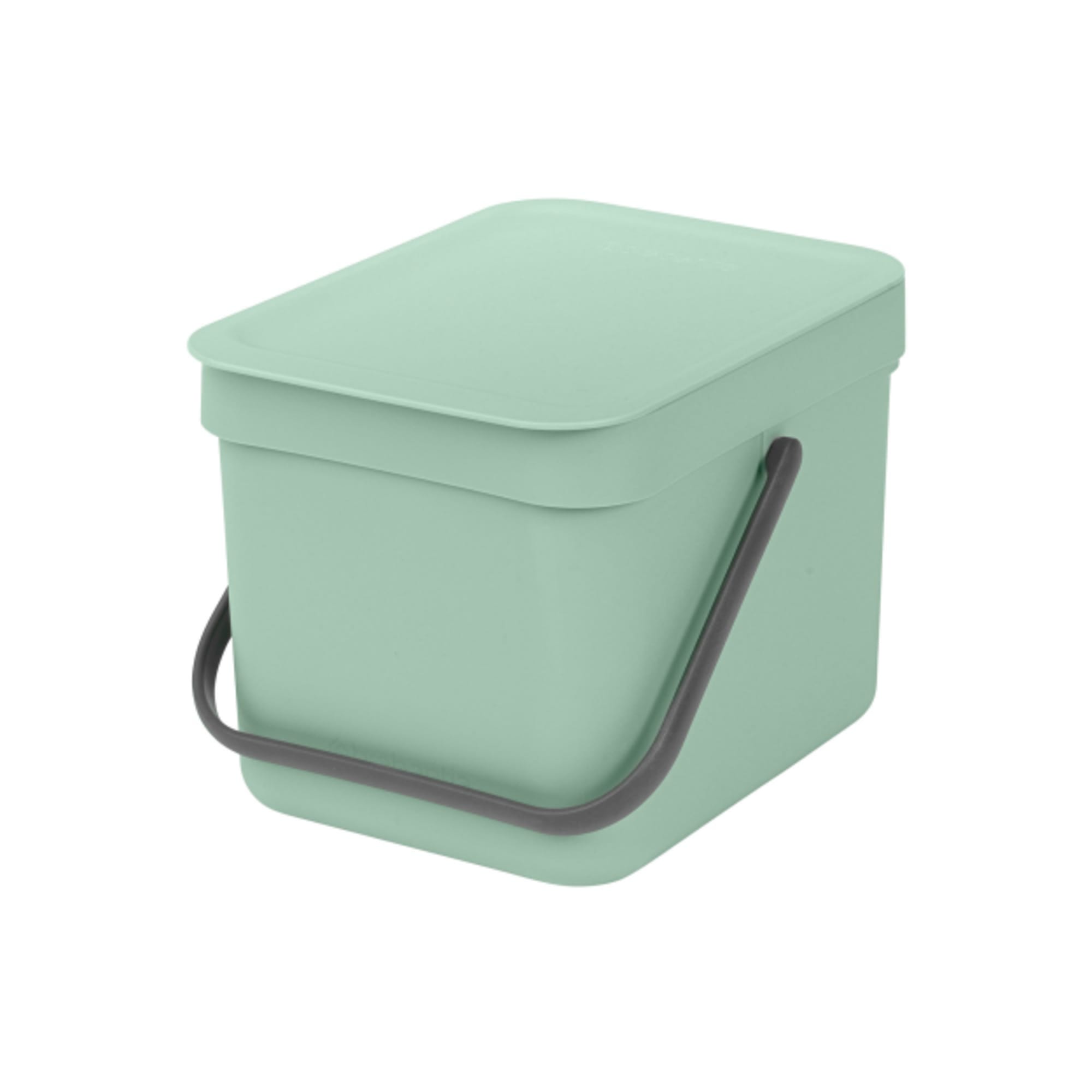 Brabantia Sort & Go Plastic Stackable Recycling Bin - Jade Green