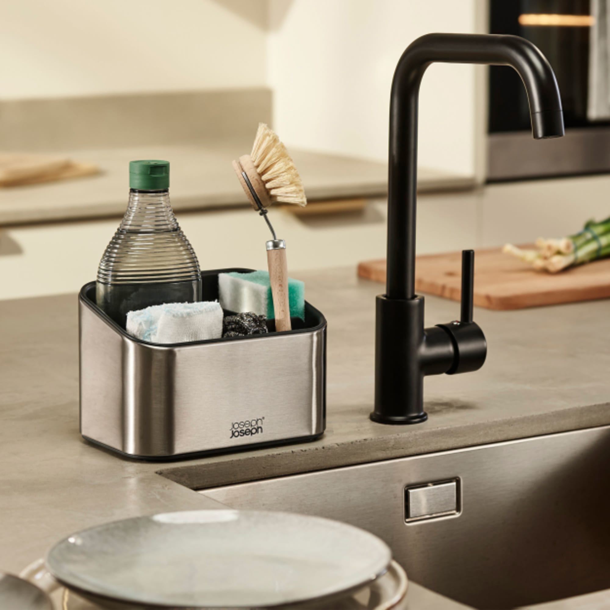 TidySink - Adjustable Kitchen Sink Organizer – Ares