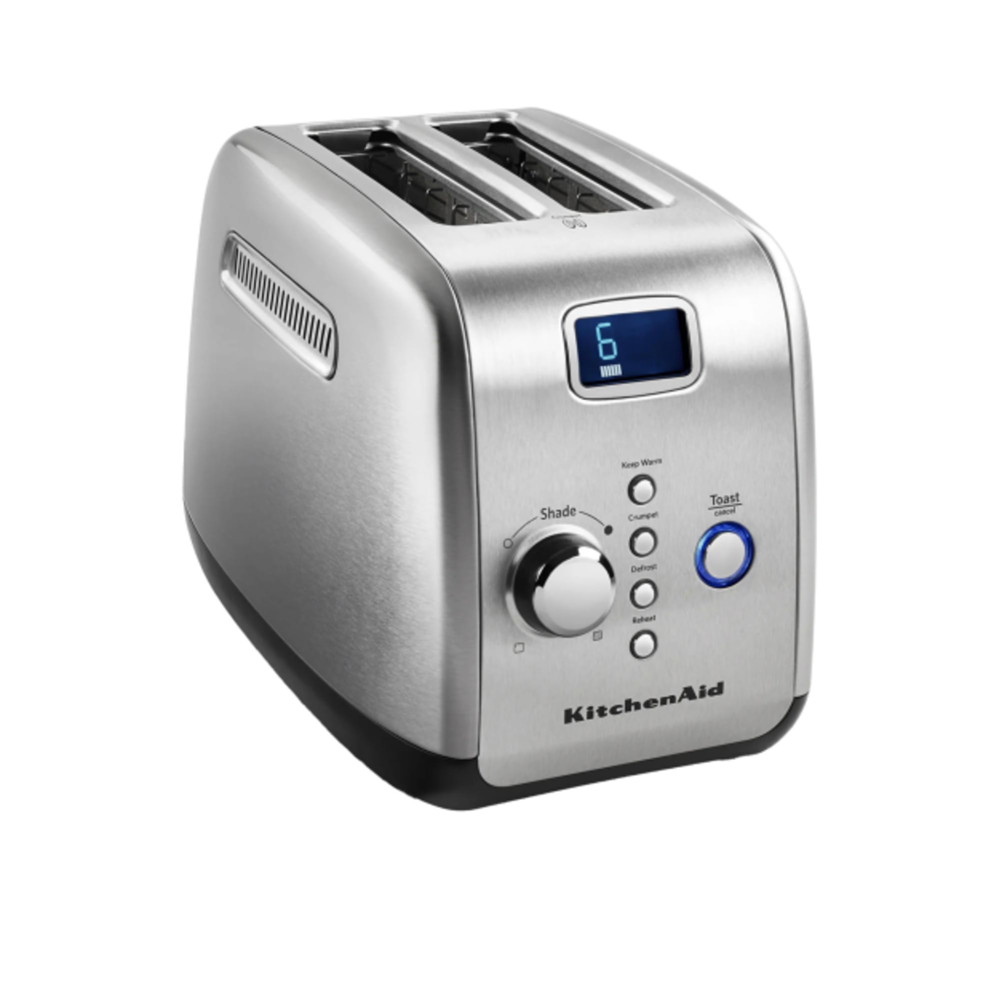 Toaster, 2 slice, silver, KitchenAid 