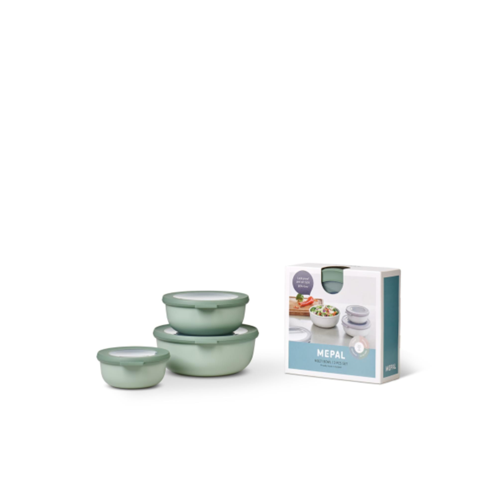 Mepal 3-Piece Cirqula Multi-Bowl Set - Nordic Pine