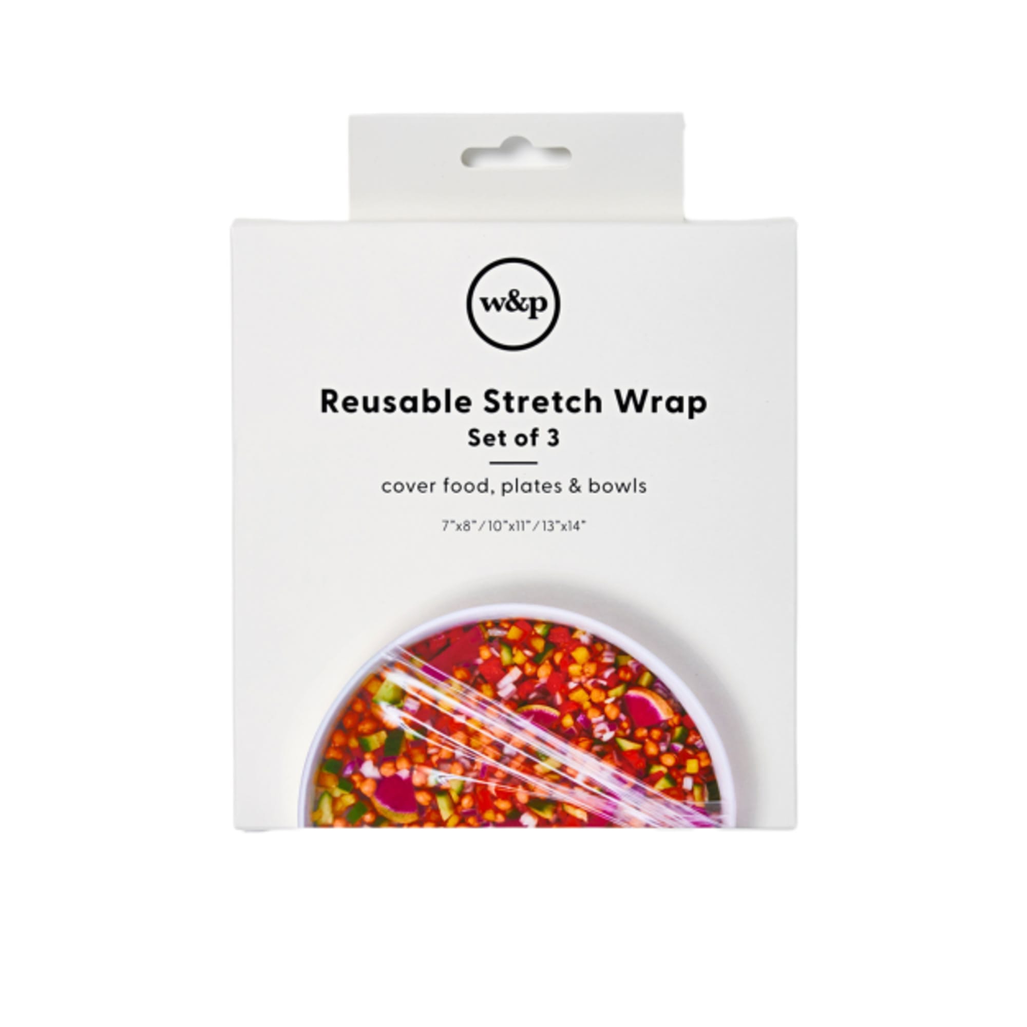 W&P Reusable Stretch Brownie + Cake Lids (Set of 2)