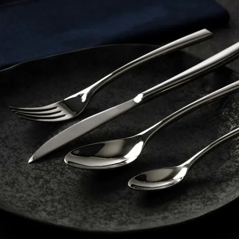 Shervin Verkil Inspired Cutlery Set 24pc Silver Image 2