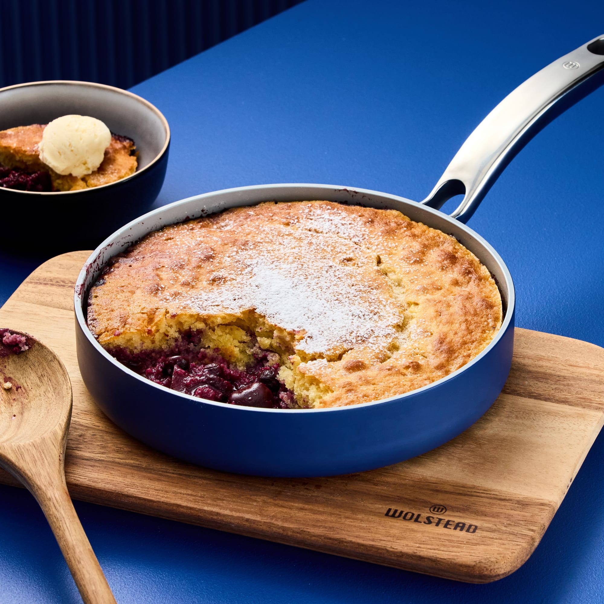 Mulled Berry Pudding