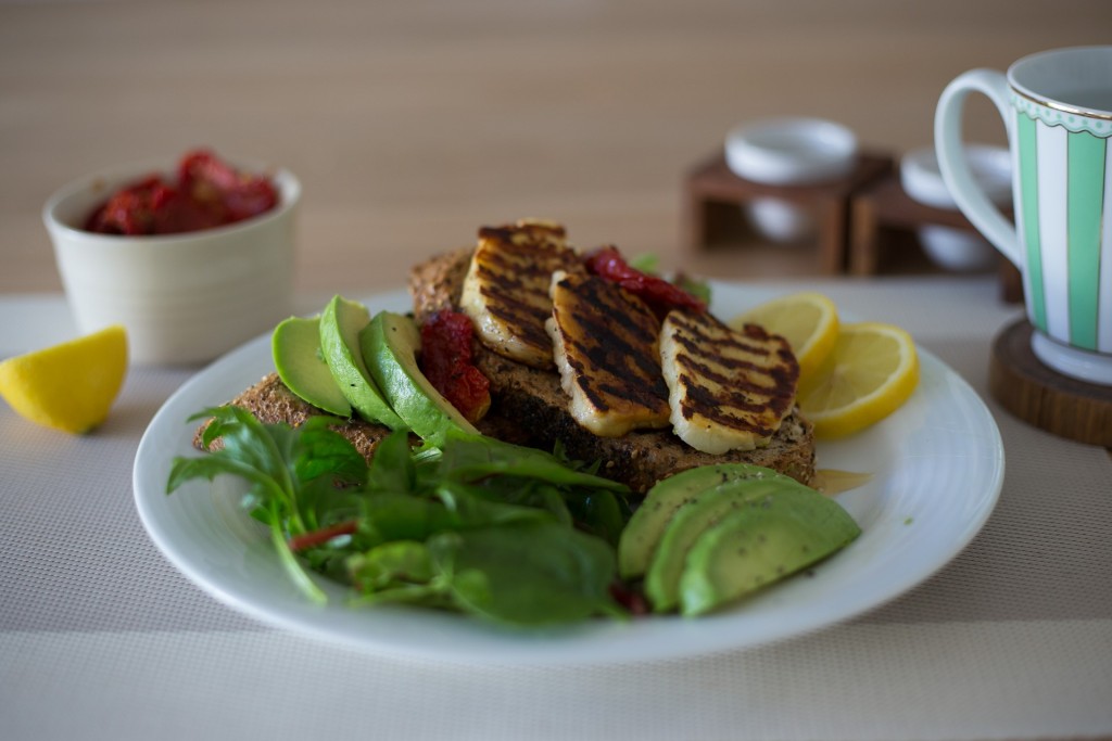 haloumi on toast 2