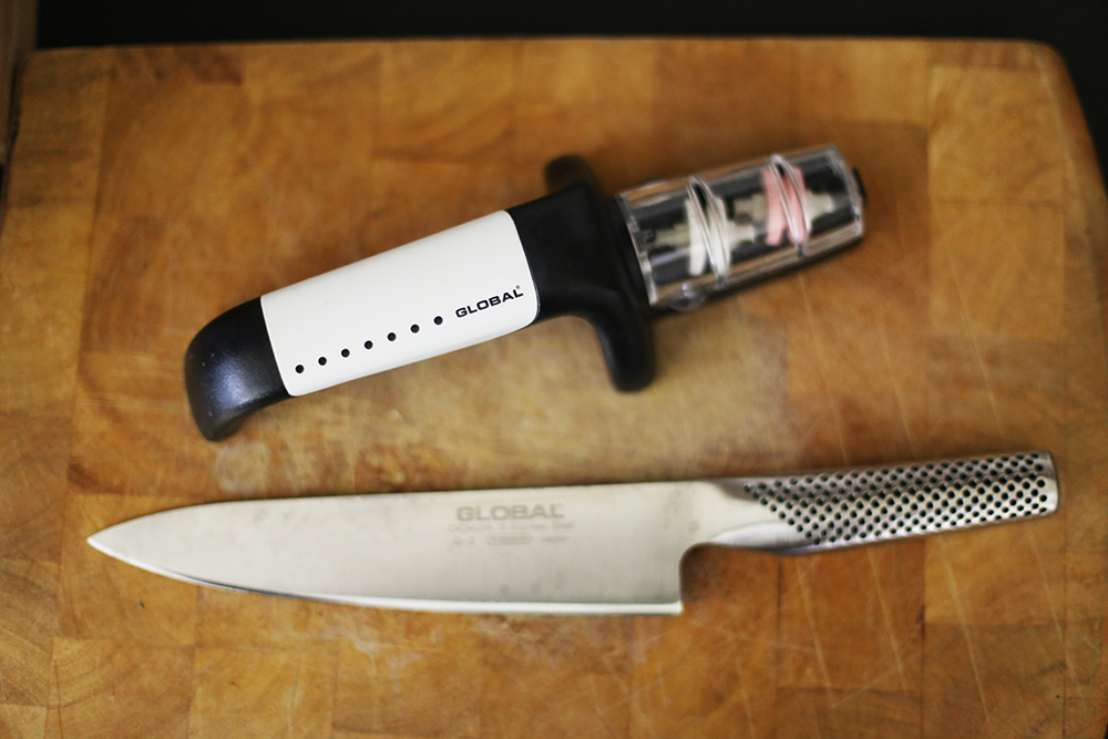 How to Sharpen Global Knives Everten