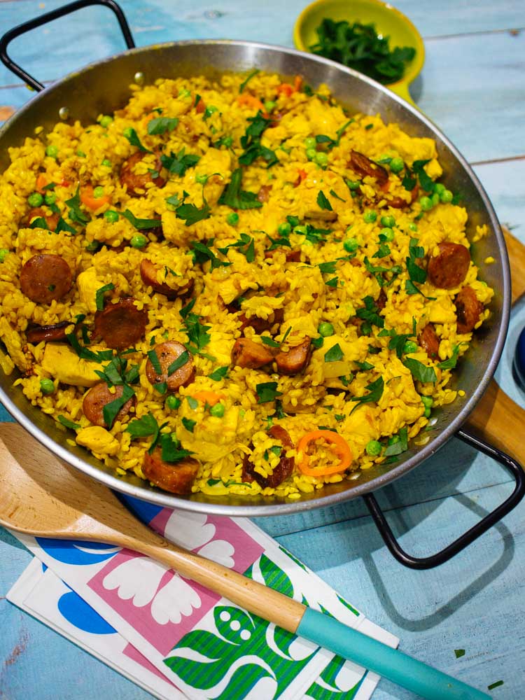 Paella with Garcima