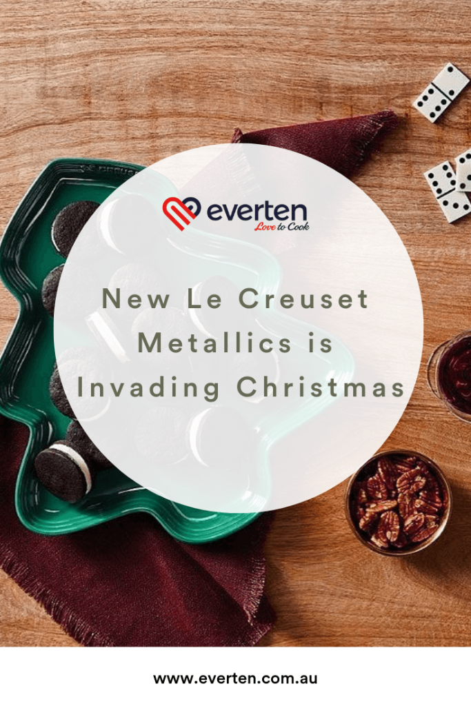 New Le Creuset Metallic is Invading Christmas