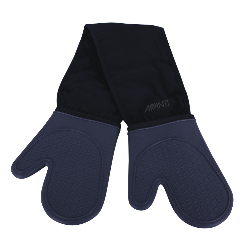 Double Oven Glove Charcoal