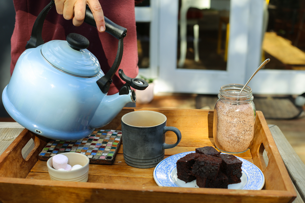 Le Creuset Coastal Blue Kettle