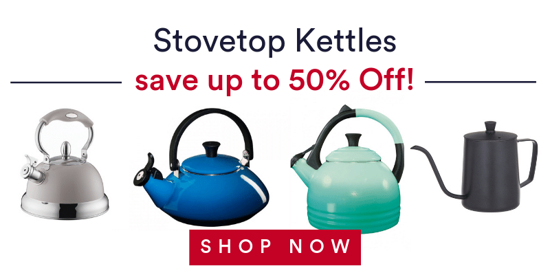 Stovetop Kettle Up to 50% Off