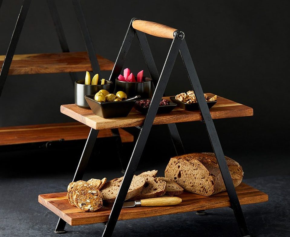 Davis & Waddell 2 Tier Serving Stand