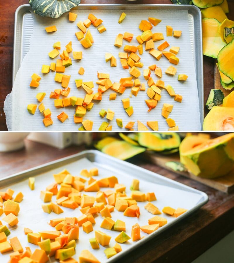 Roasted Veggie on a sheet pan