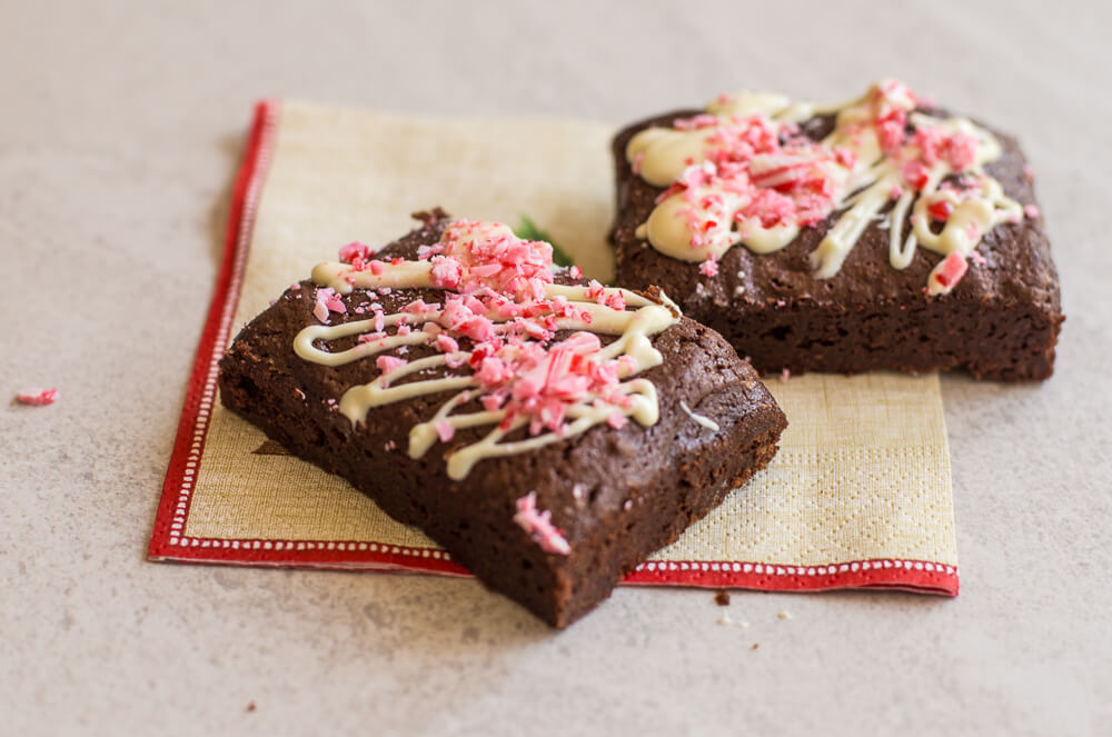 Close Up 2 Brownies Festive Napkin