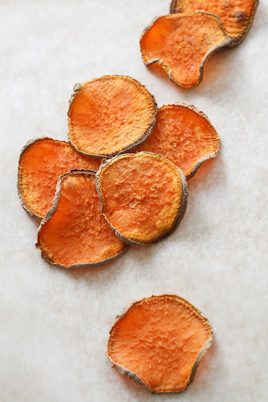 Baked Sweet Potato Chips