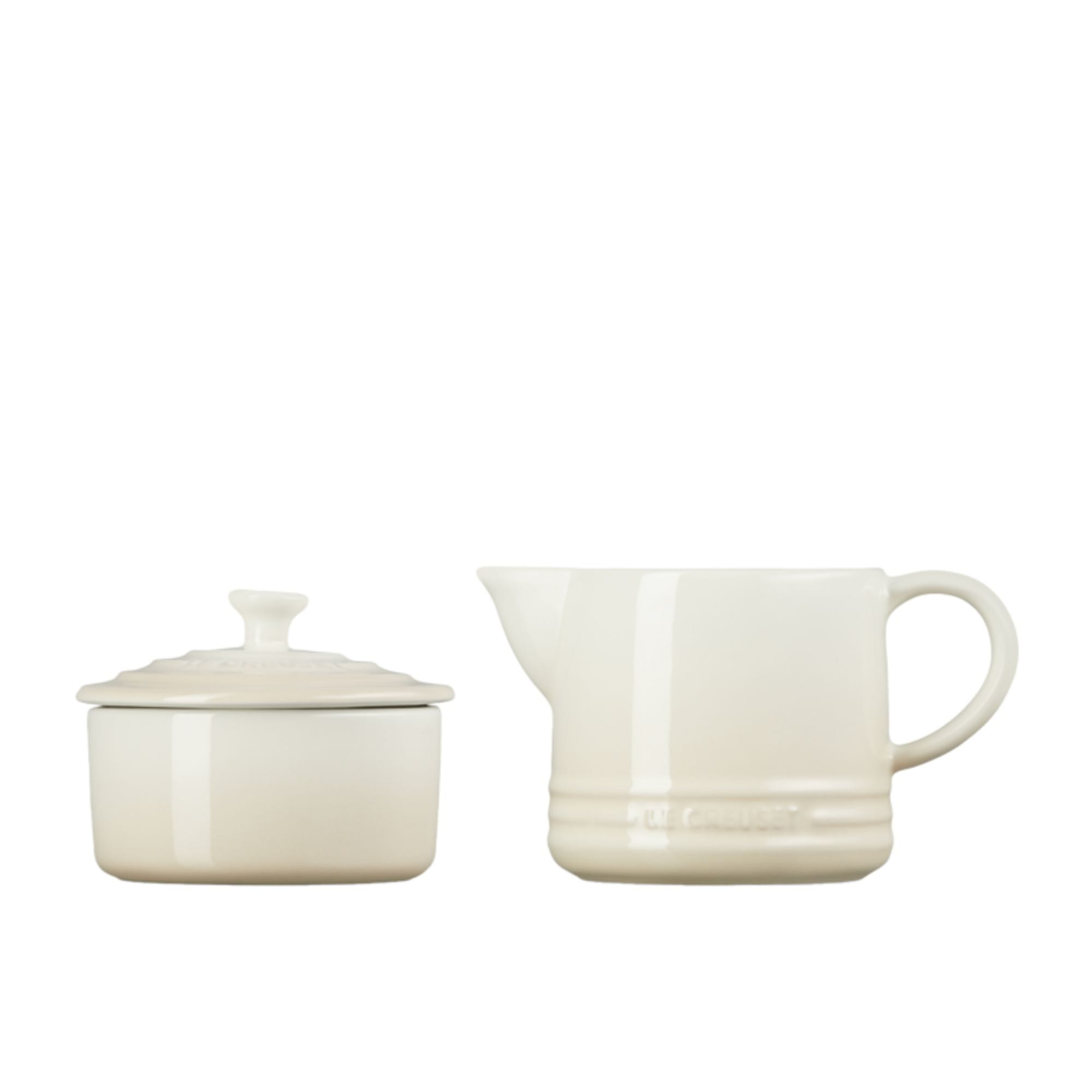 Stoneware Sugar and Creamer Set Meringue | Kitchen Warehouse™