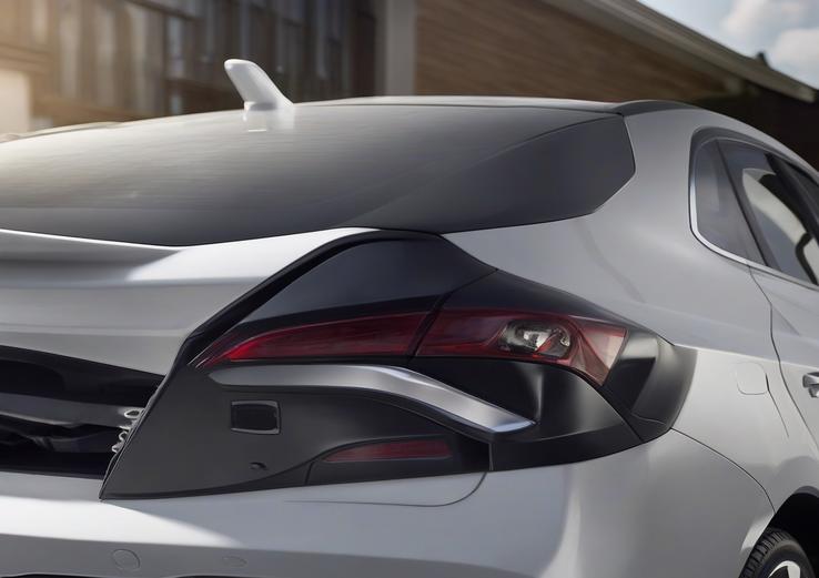 close-up of hyundai ioniq 5 garage door opener