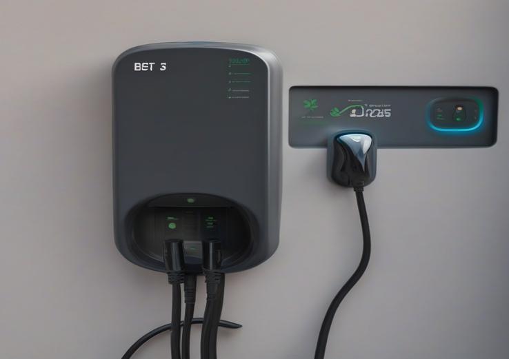 close-up of best level 2 home ev charger 2025