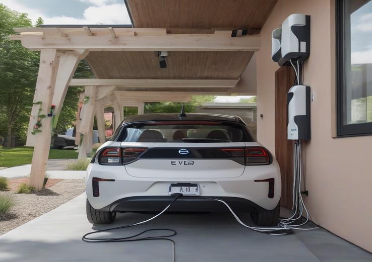 close-up of How to Install an EV Charging Station at Home