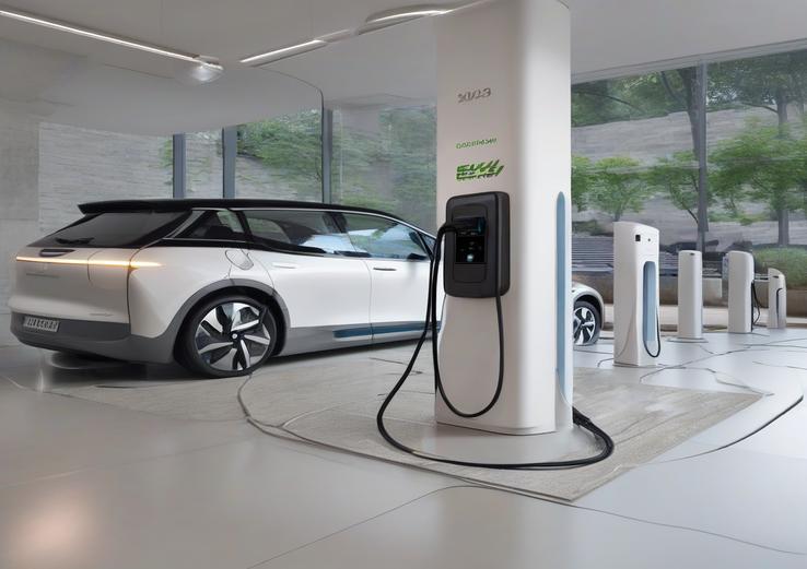 interior with A Guide to EV Charging Networks 2025
