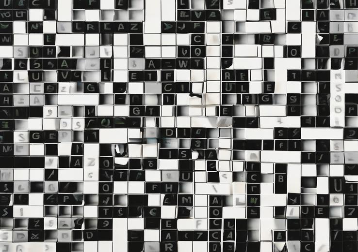 close-up of electric car brand crossword clue